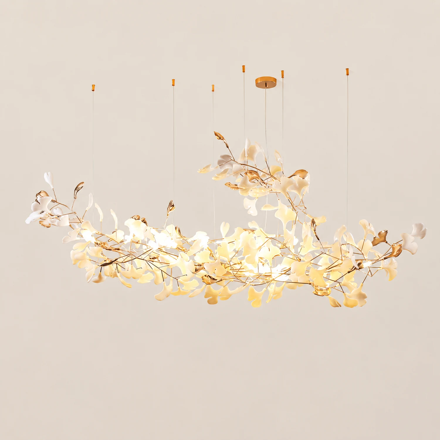 Ginkgo Cloud Chandelier - Lumpaz