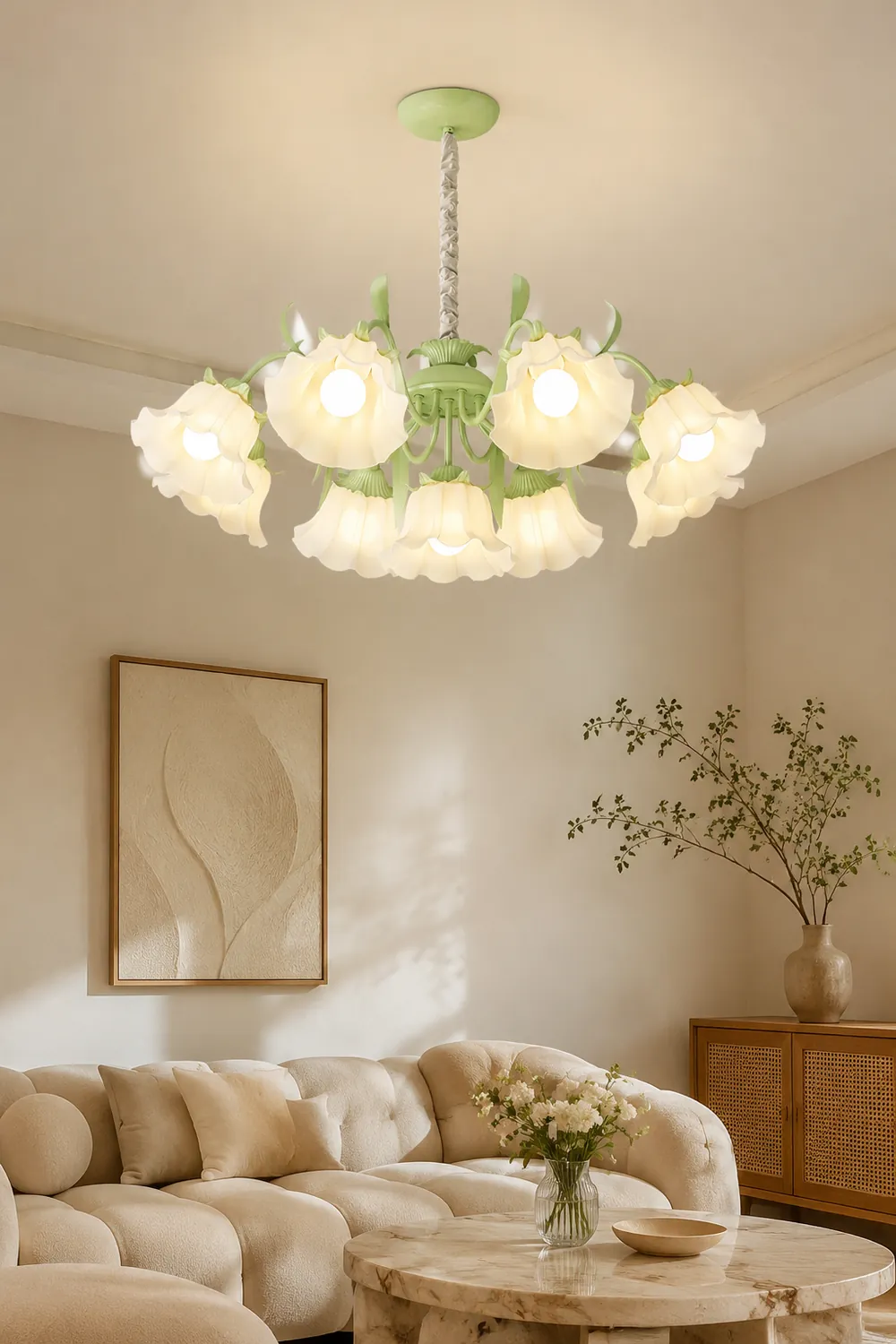 Pastoral Flower Chandelier - Lumpaz