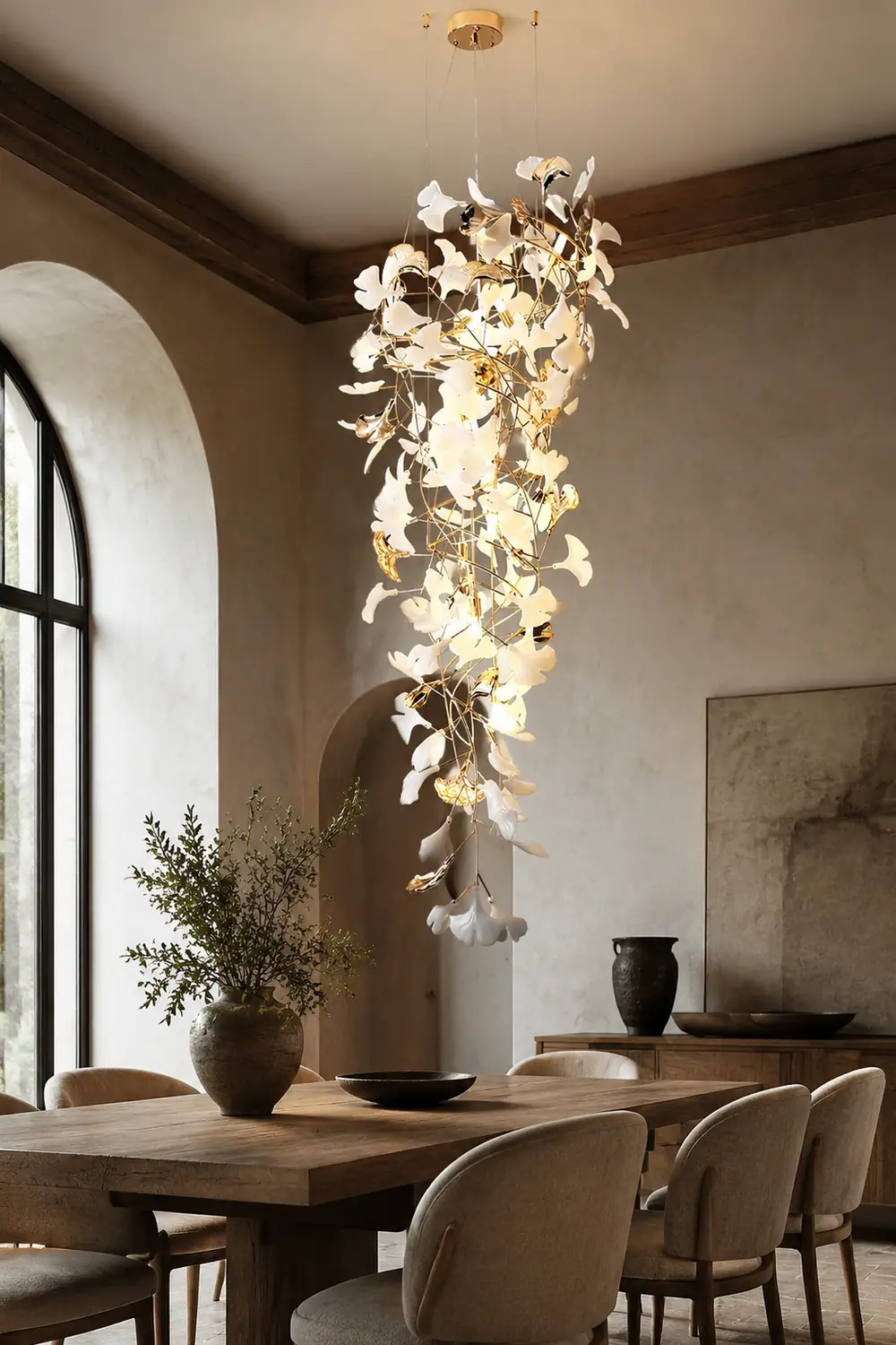 Gingko Ojo Chandelier - Lumpaz