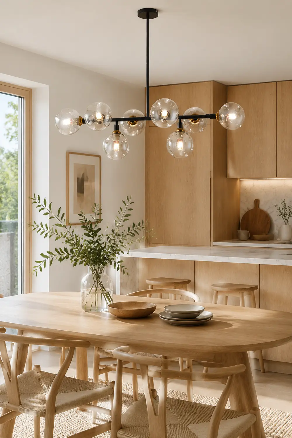 Primas Glass Chandelier - Lumpaz