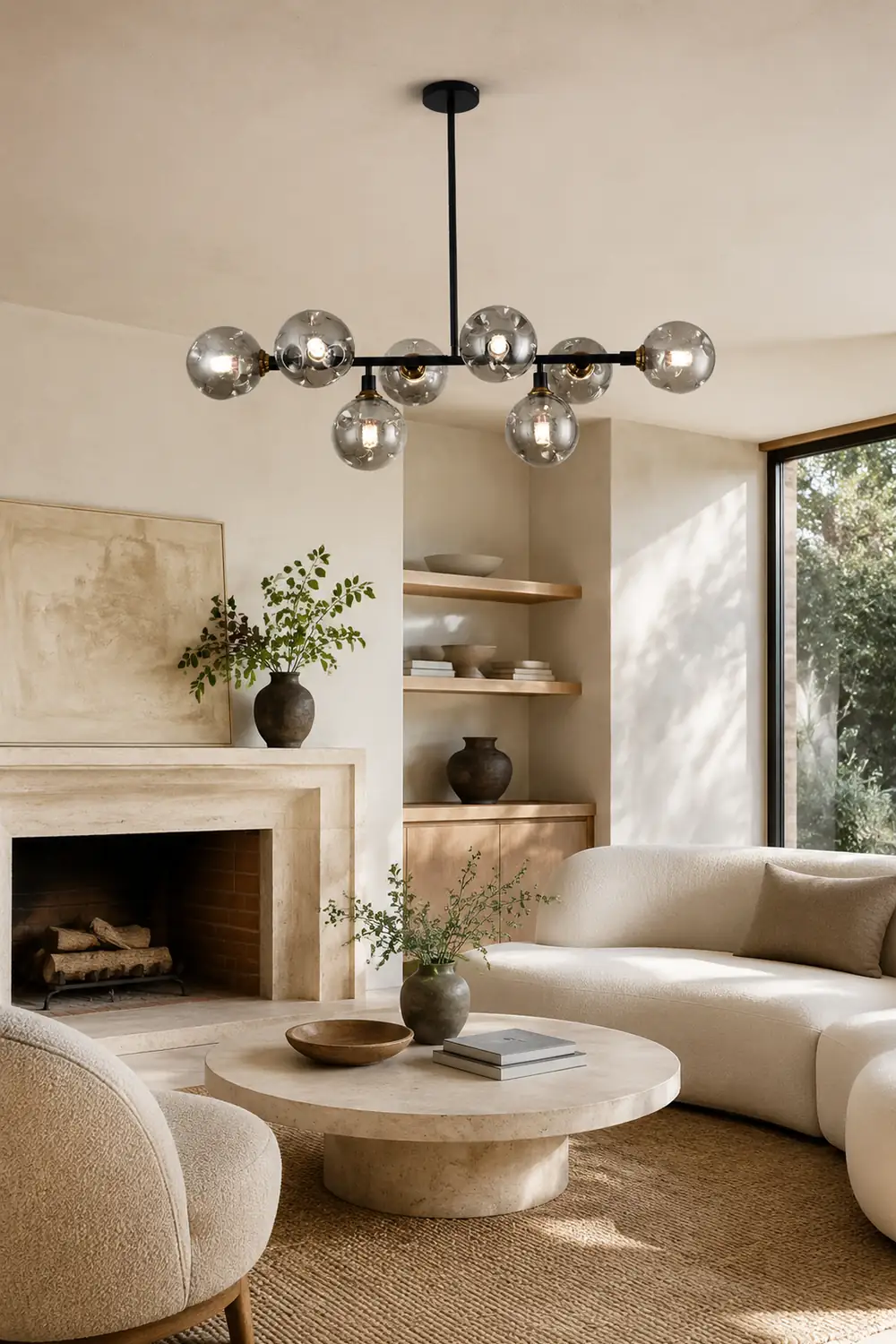 Primas Glass Chandelier - Lumpaz