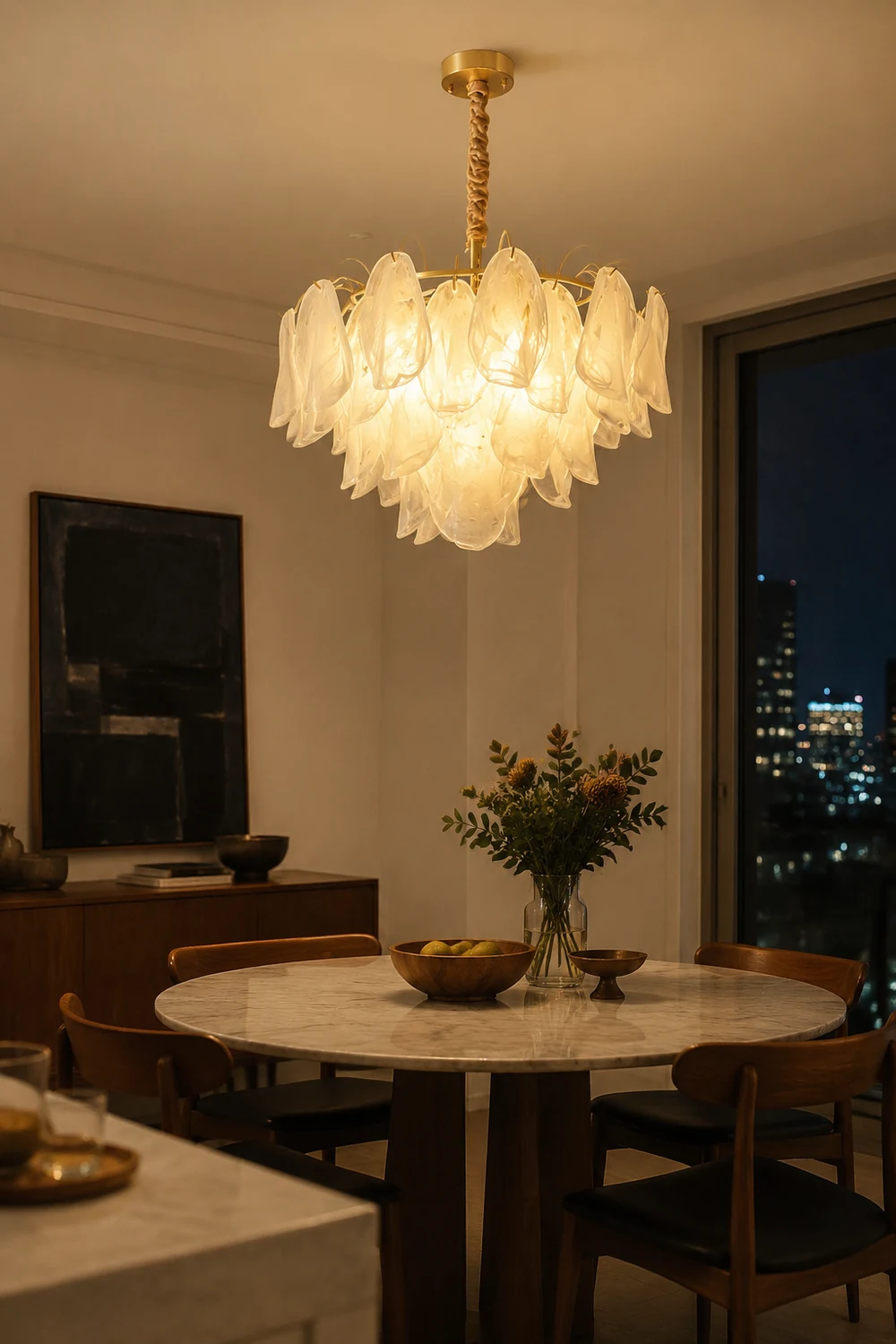 Multi Tier Cloud Glass Pendant Light - Lumpaz