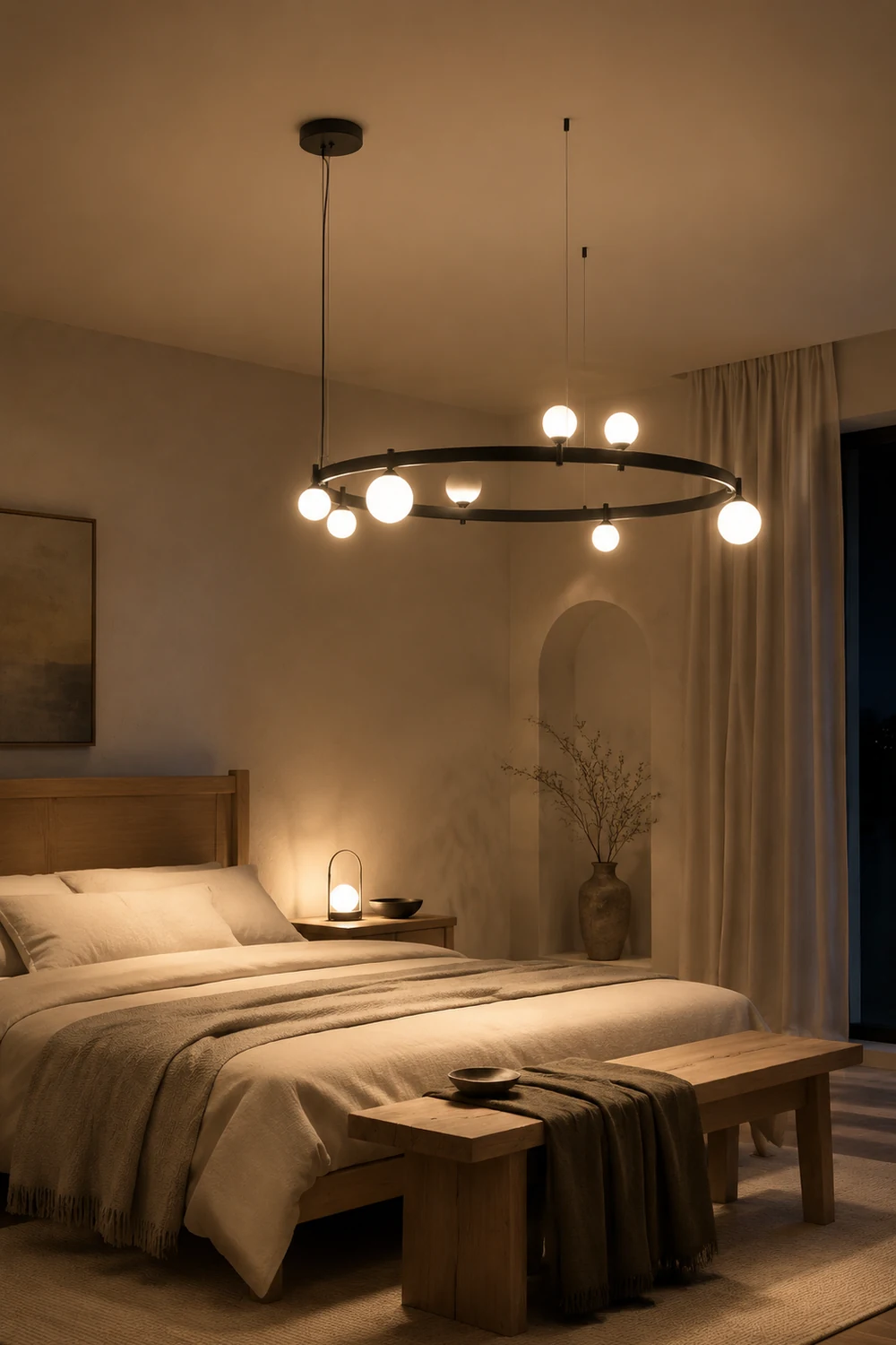 Pomi Round Chandelier - Lumpaz