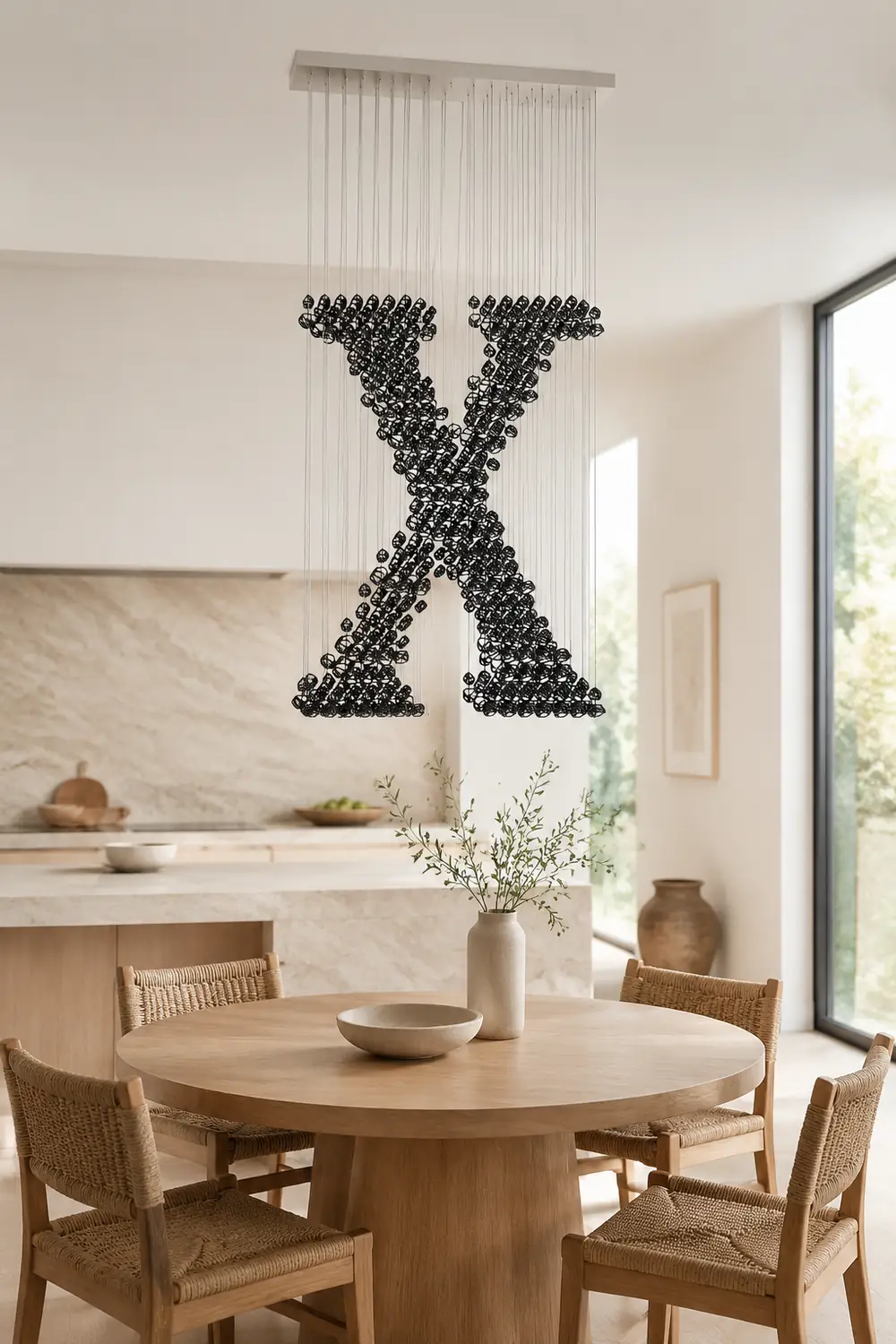 Charcoal Chandeliers X - Lumpaz