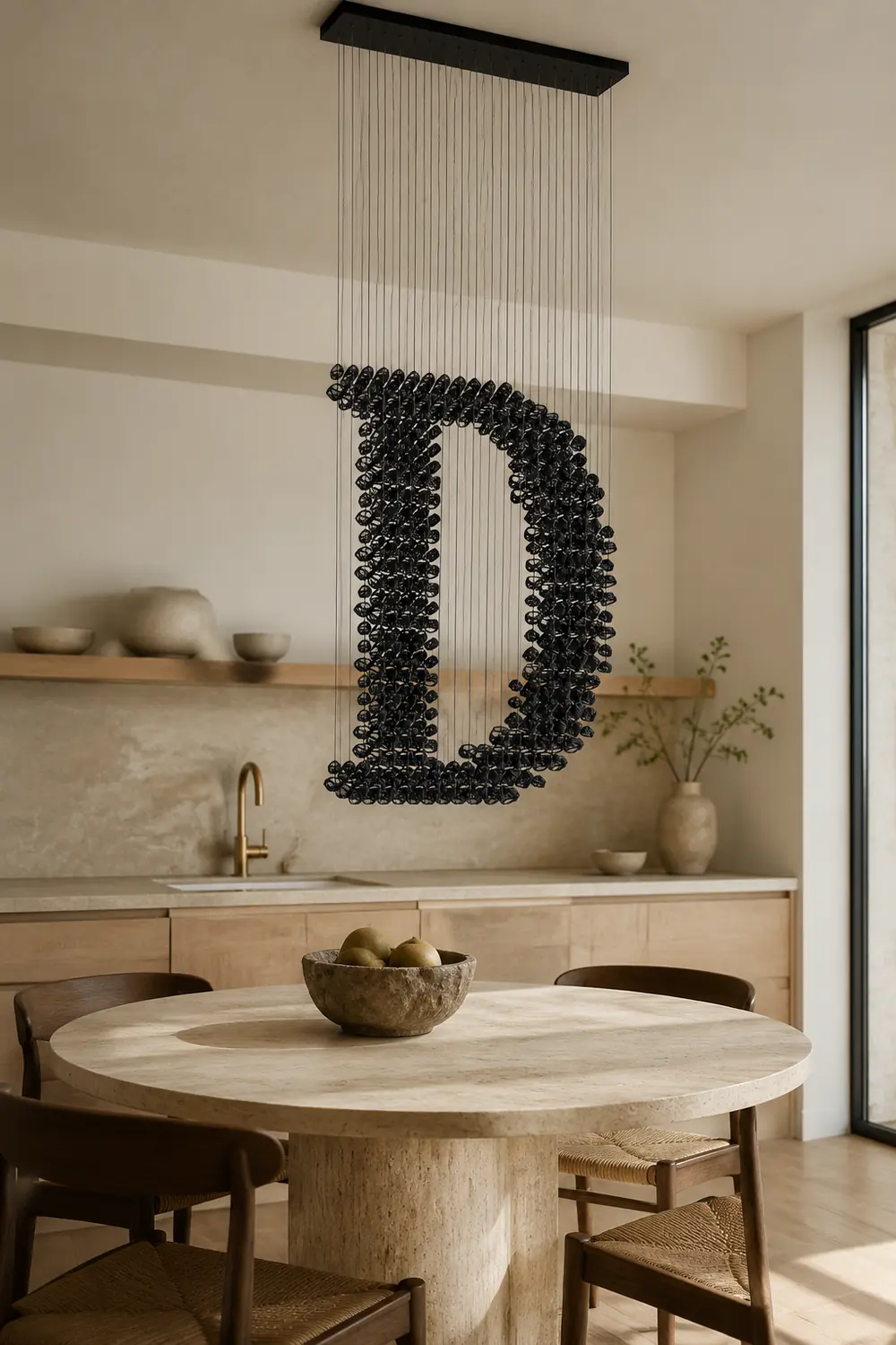 Charcoal Chandeliers D - Lumpaz
