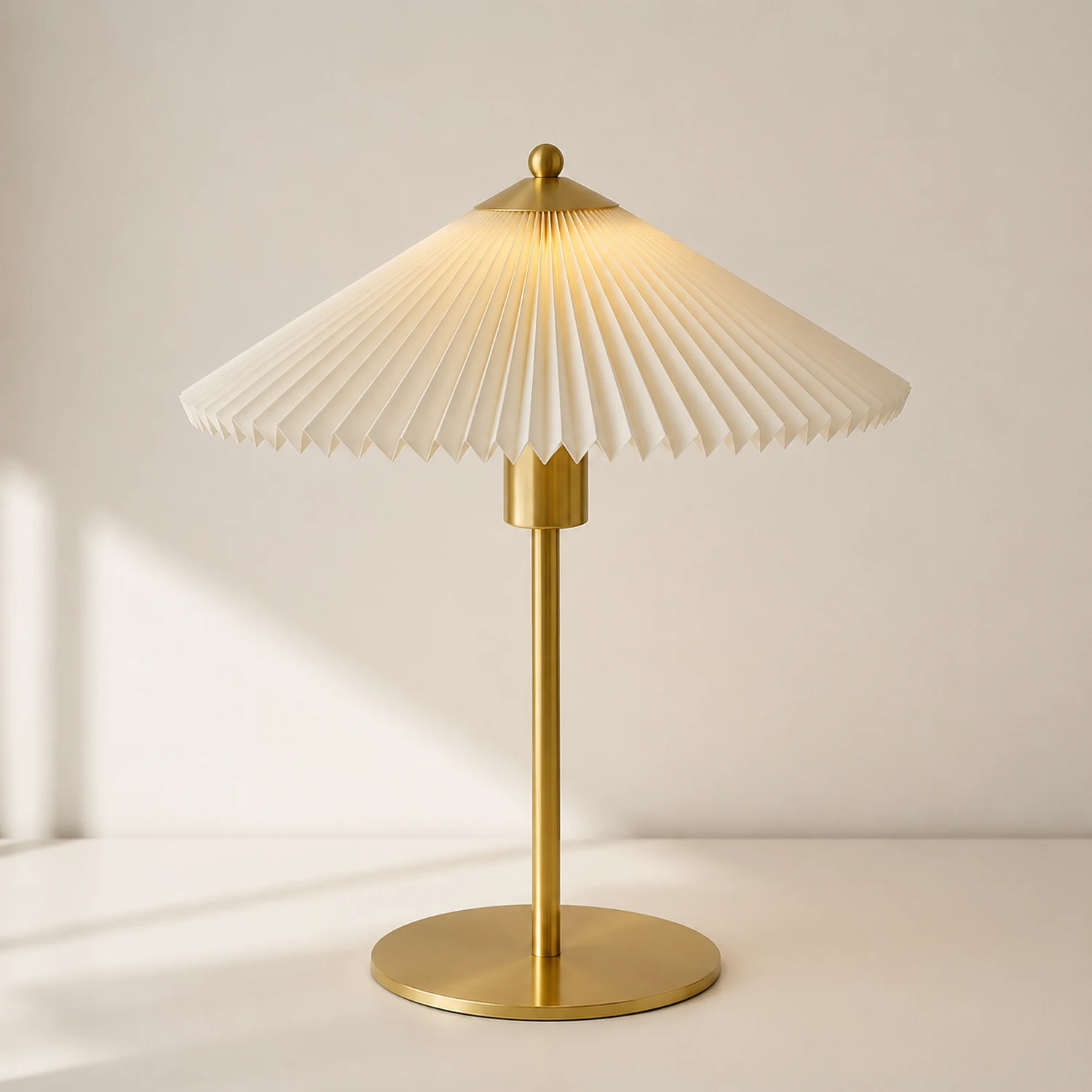 Perla Pleated Table Lamp - Lumpaz