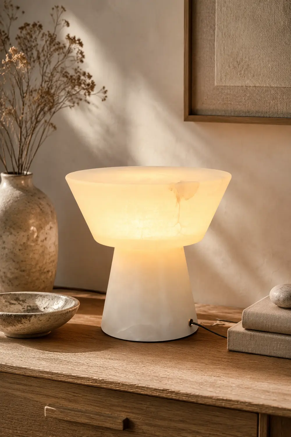 Beta Marble Table Lamp - Lumpaz