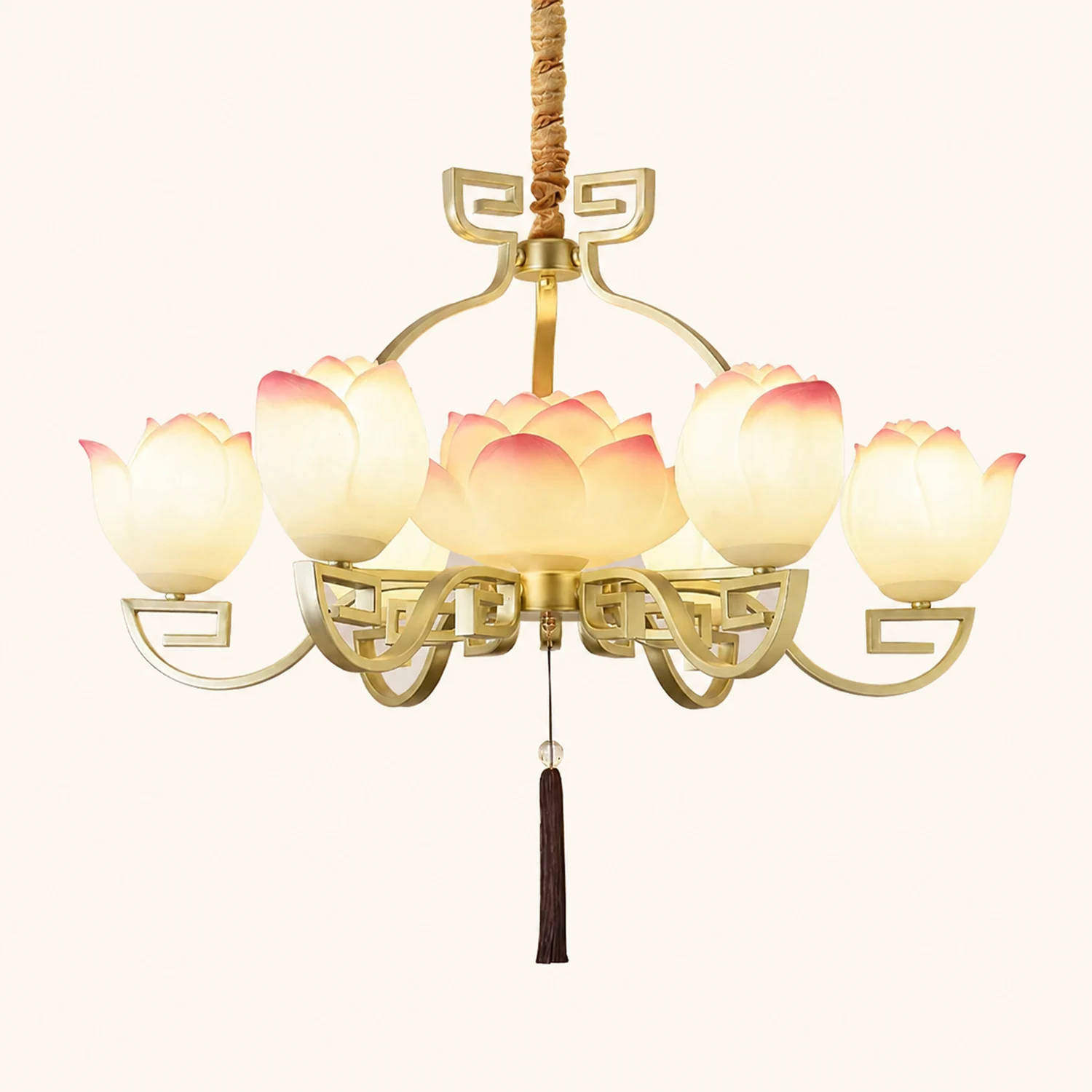 Lotus Bloom Chandelier - Lumpaz