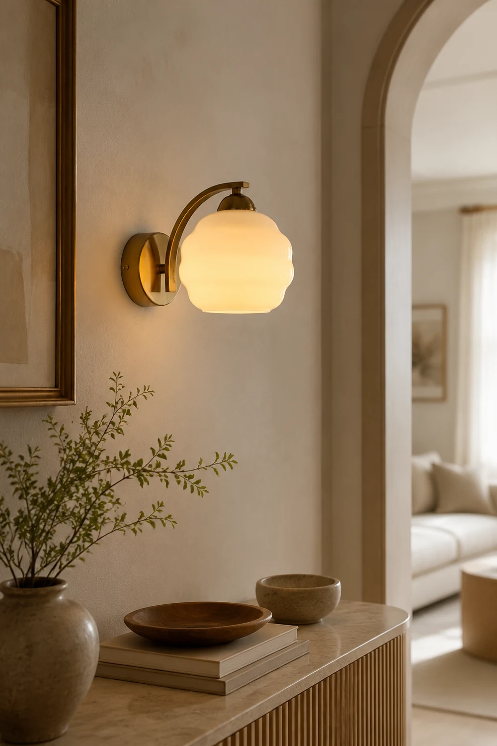 Art Deco Vintage Wall Lamp - Lumpaz