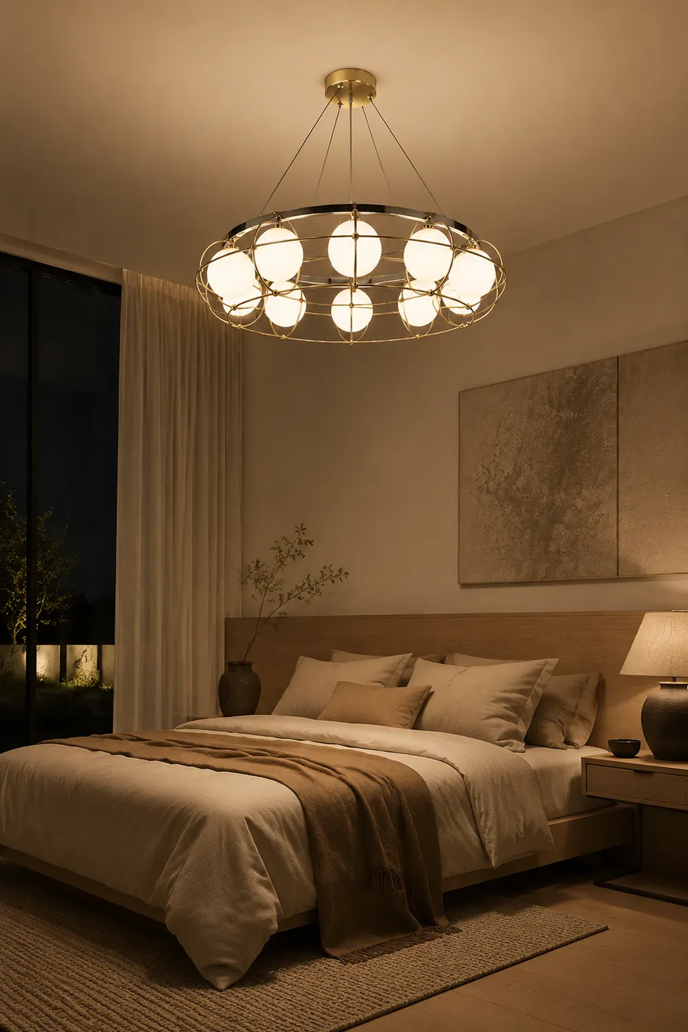 Maytoni Round Chandelier - Lumpaz