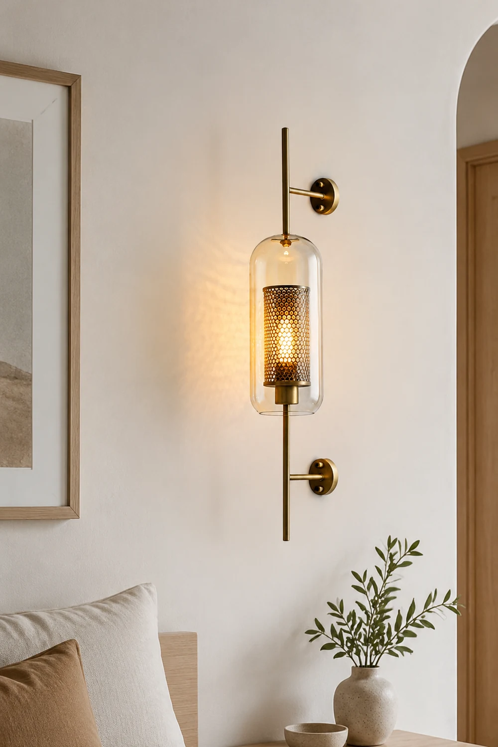 Chiswick Glass Wall Light - Lumpaz