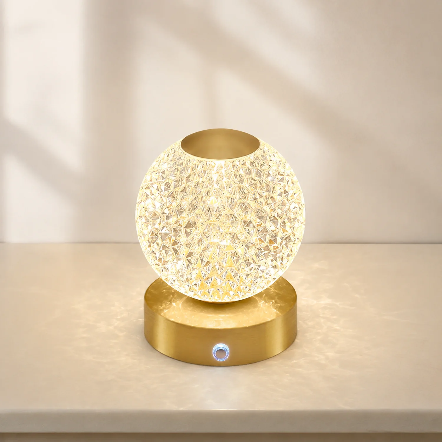Jarin Diamond Built-in Battery Table Lamp - Lumpaz