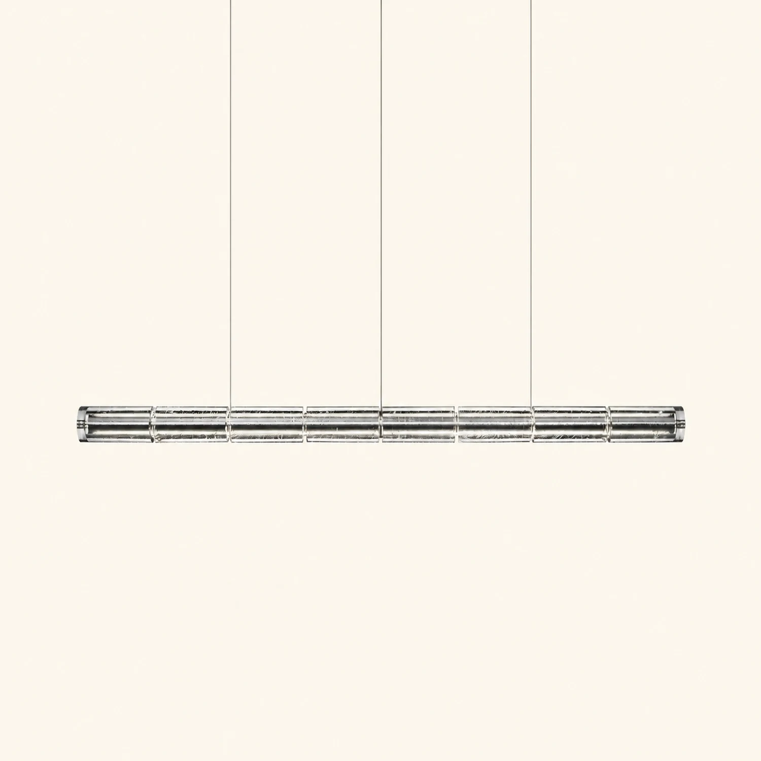Mcdade Segmented Glass Chandelier - Lumpaz