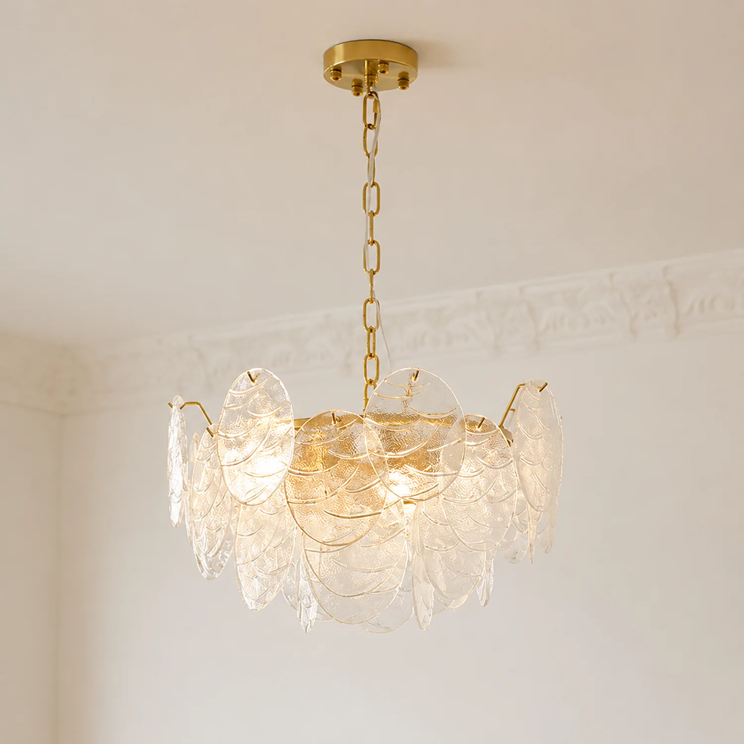 Victorian Disc Chandelier - Lumpaz
