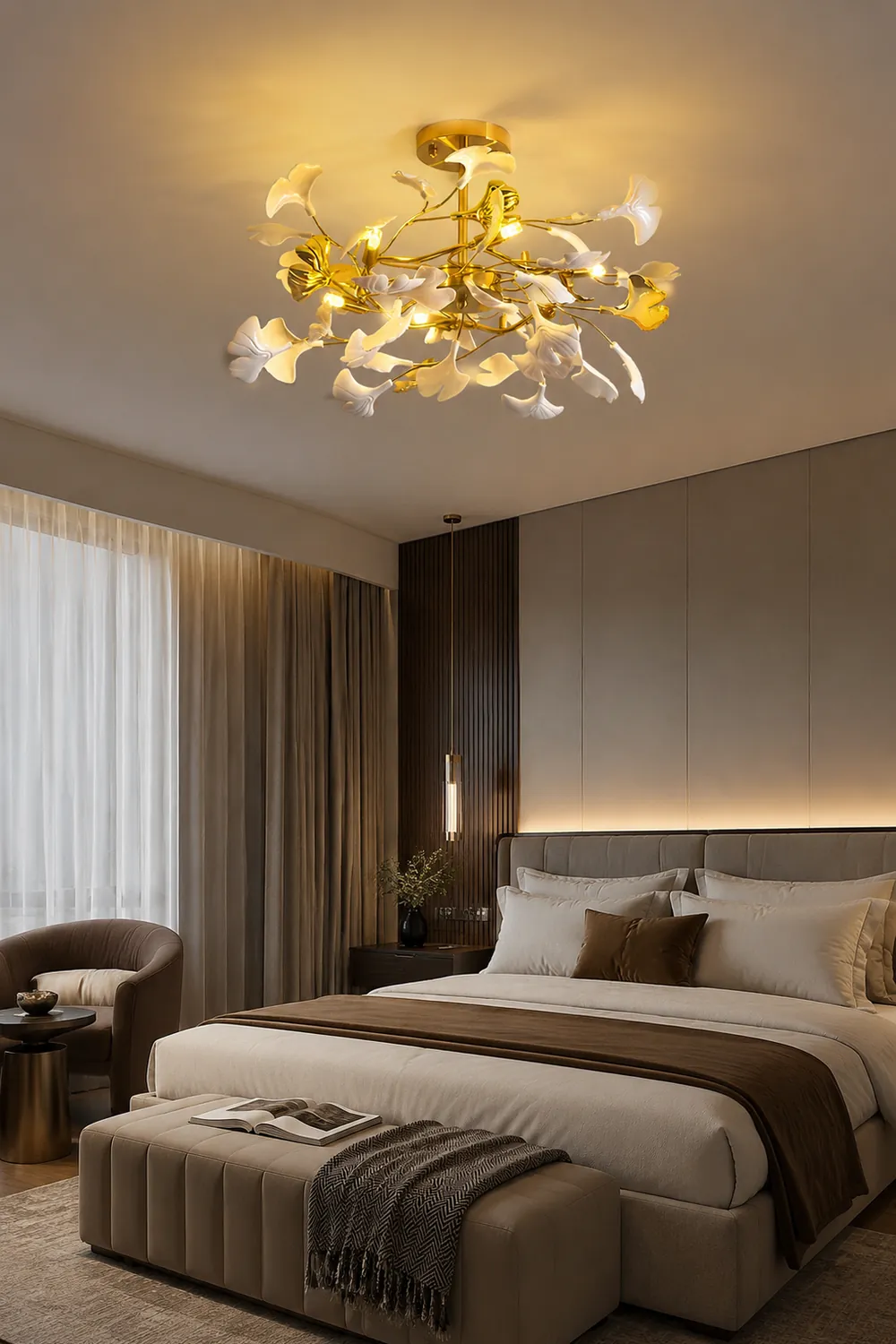 Gingko Chandelier L - Lumpaz