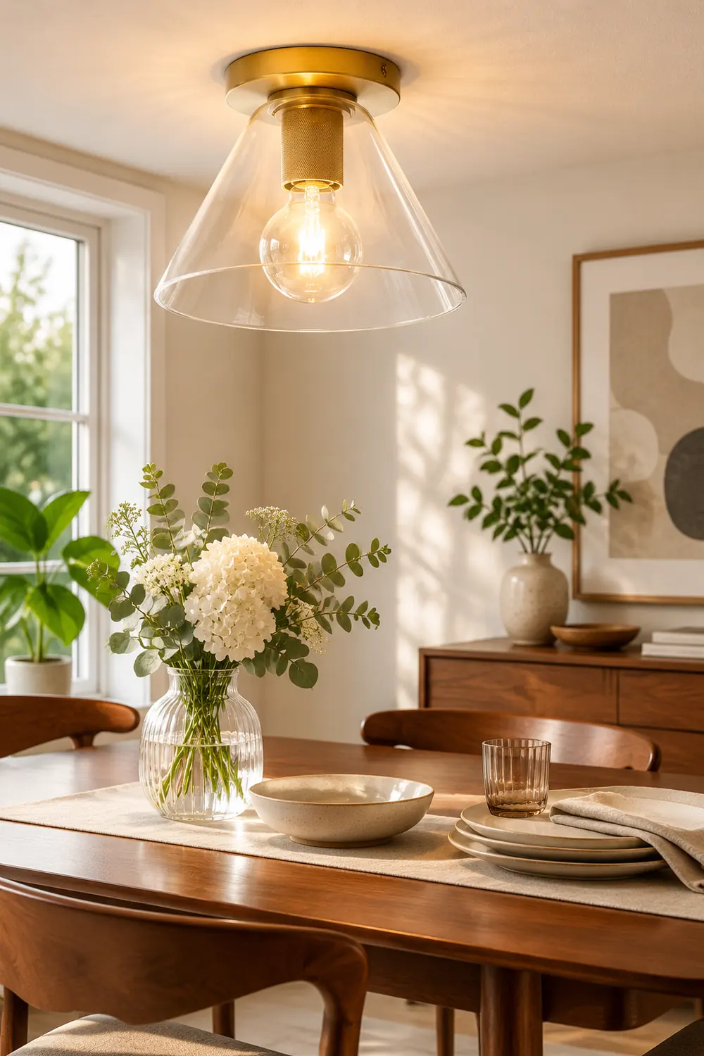 Simple Style Flush Mount Light - Lumpaz