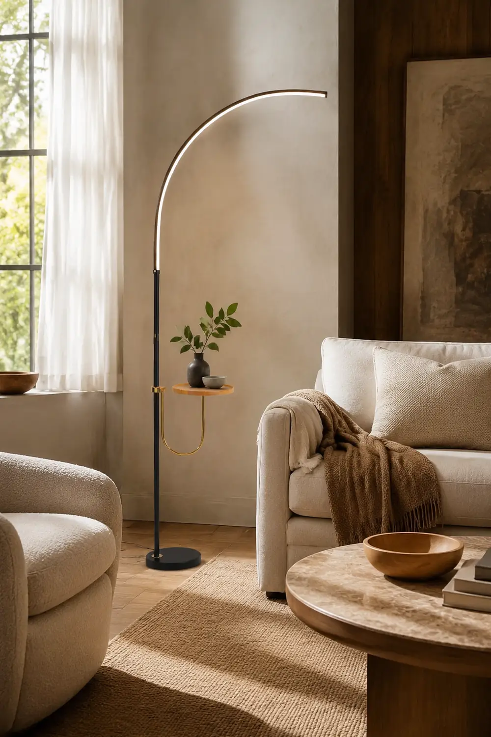 Nordic Arc Floor Lamp - Lumpaz