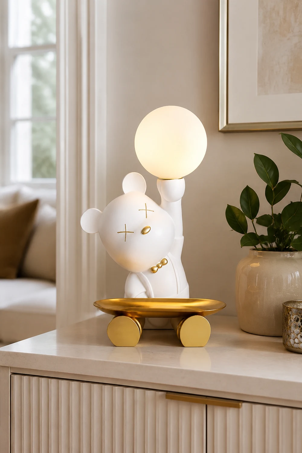 Violent Bear Tray Desk Lamp - Lumpaz