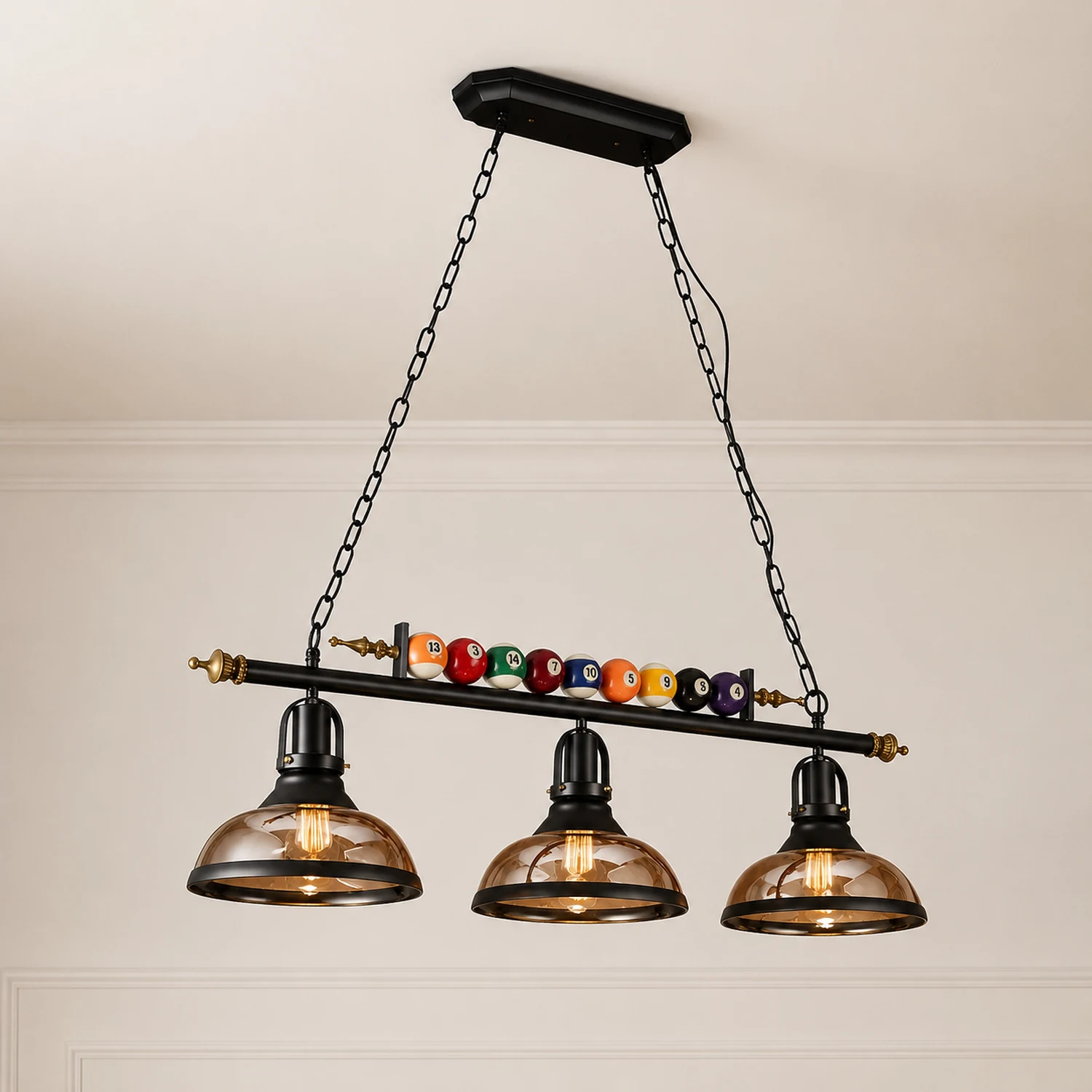 Kasha Billiard Chandelier - Lumpaz