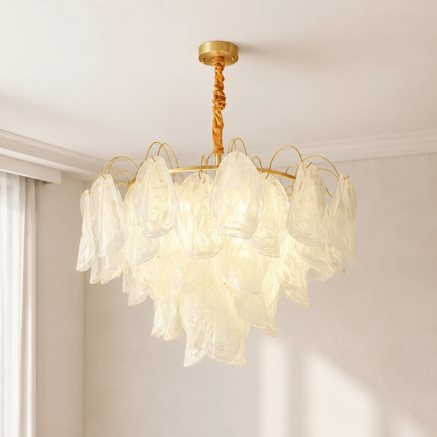 Multi Tier Cloud Glass Pendant Light - Lumpaz