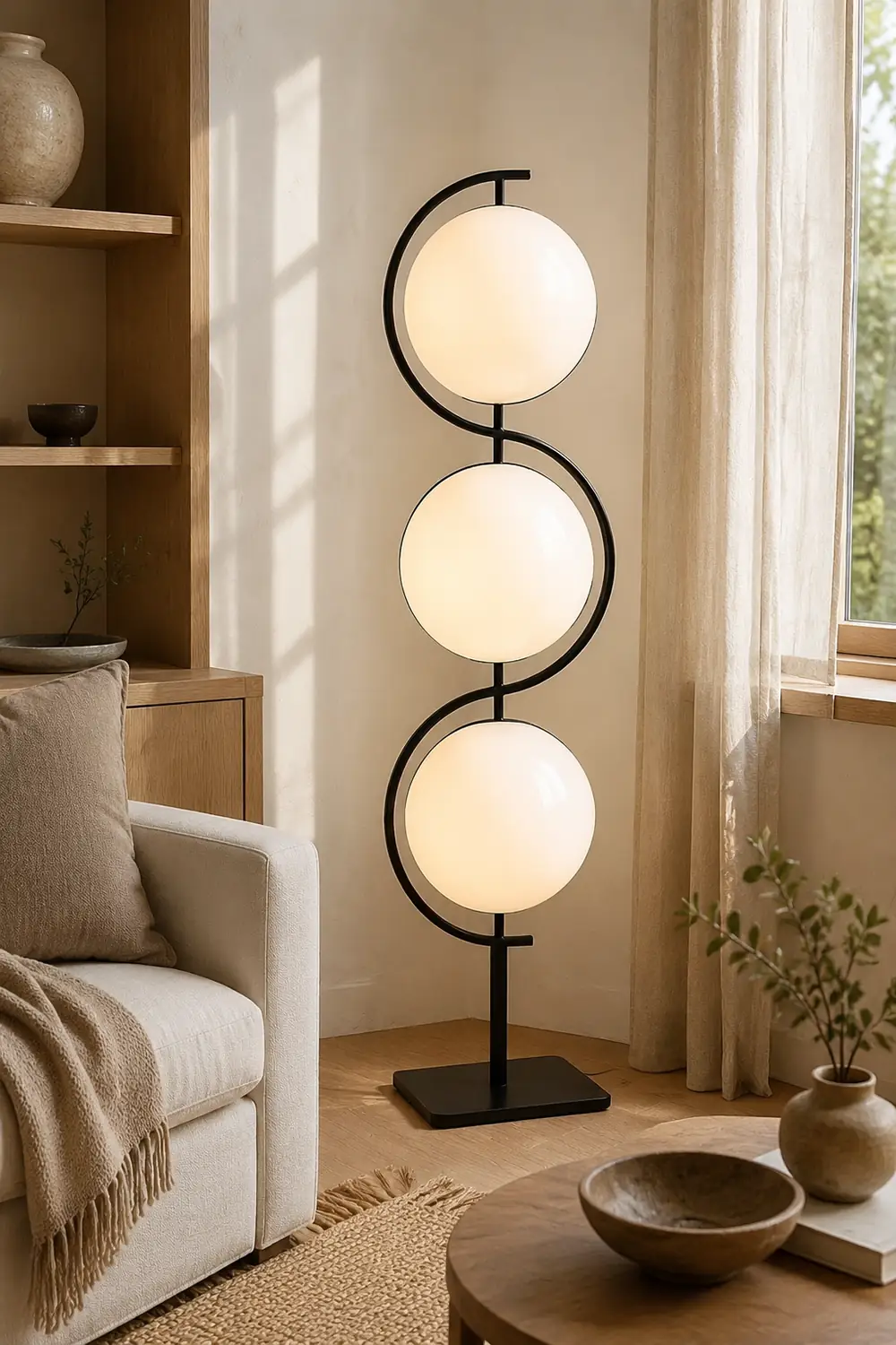 Triple Balls Floor Lamp - Lumpaz