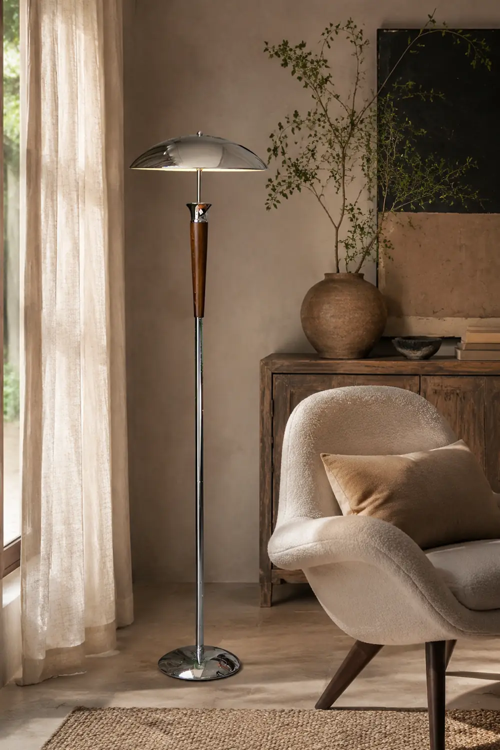 Helmet Floor Lamp - Lumpaz