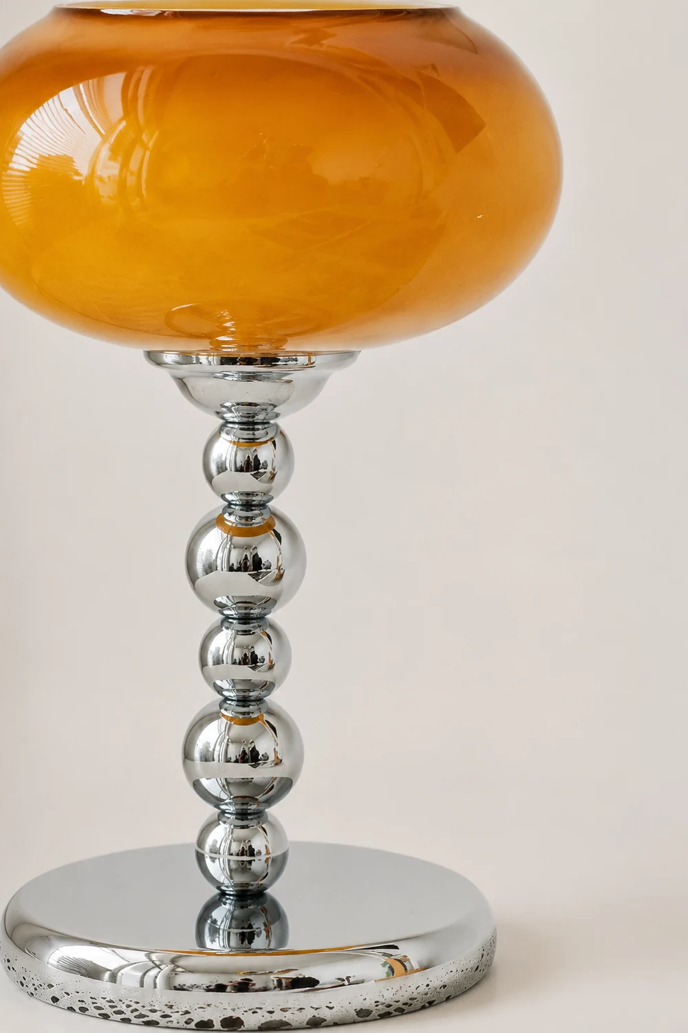 Oval Persimmon Table Light - Lumpaz