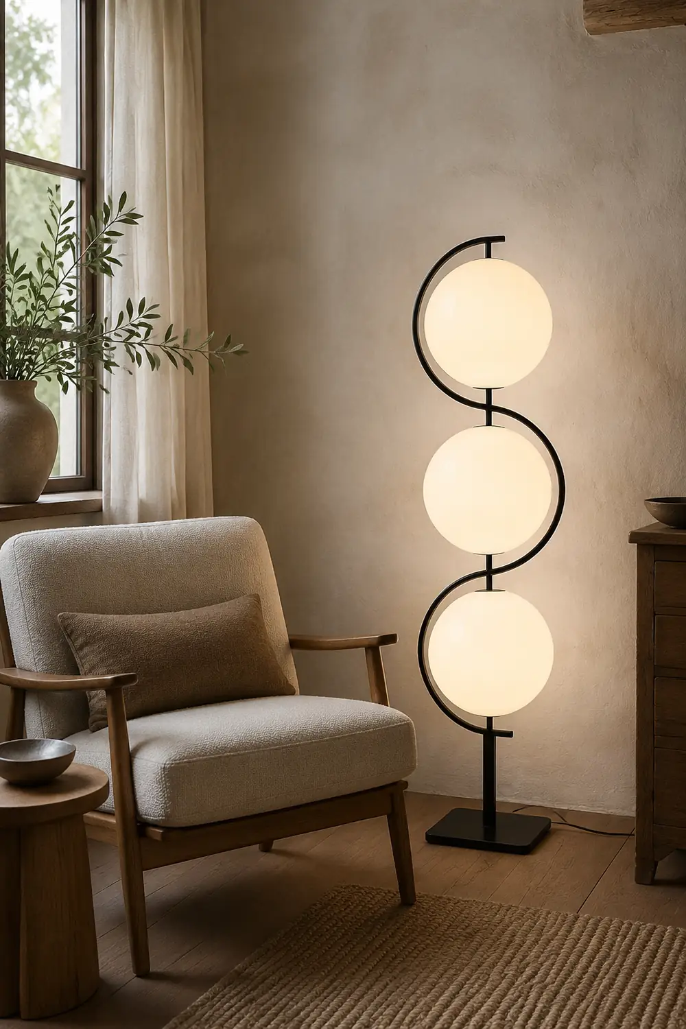 Triple Balls Floor Lamp - Lumpaz