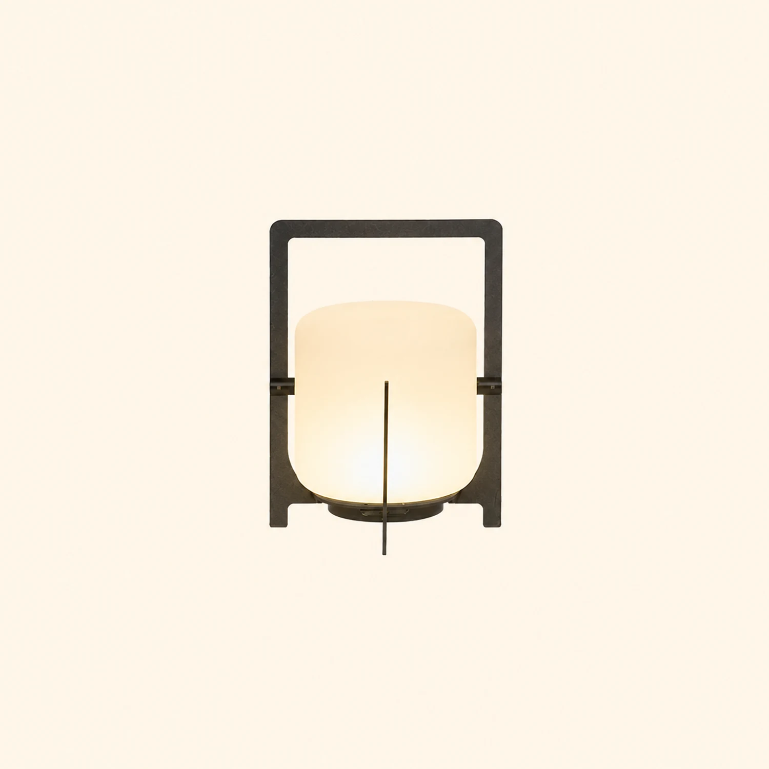 Black Twilight Lantern Table Lamp - Lumpaz