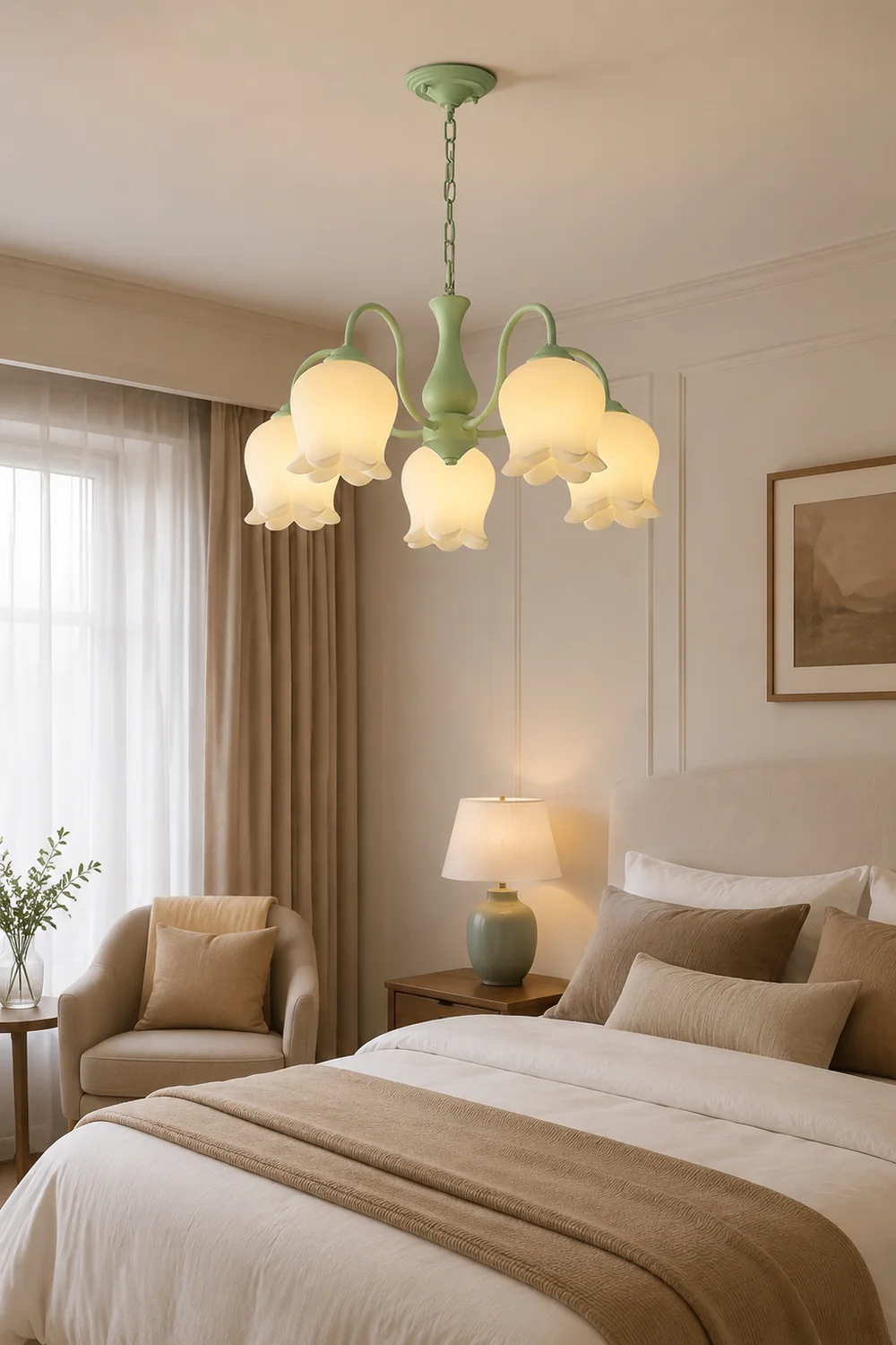 Elegant Lilium Chandelier - Lumpaz
