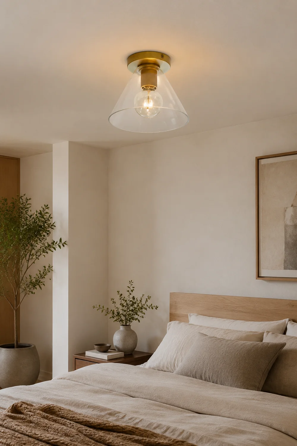 Simple Style Flush Mount Light - Lumpaz