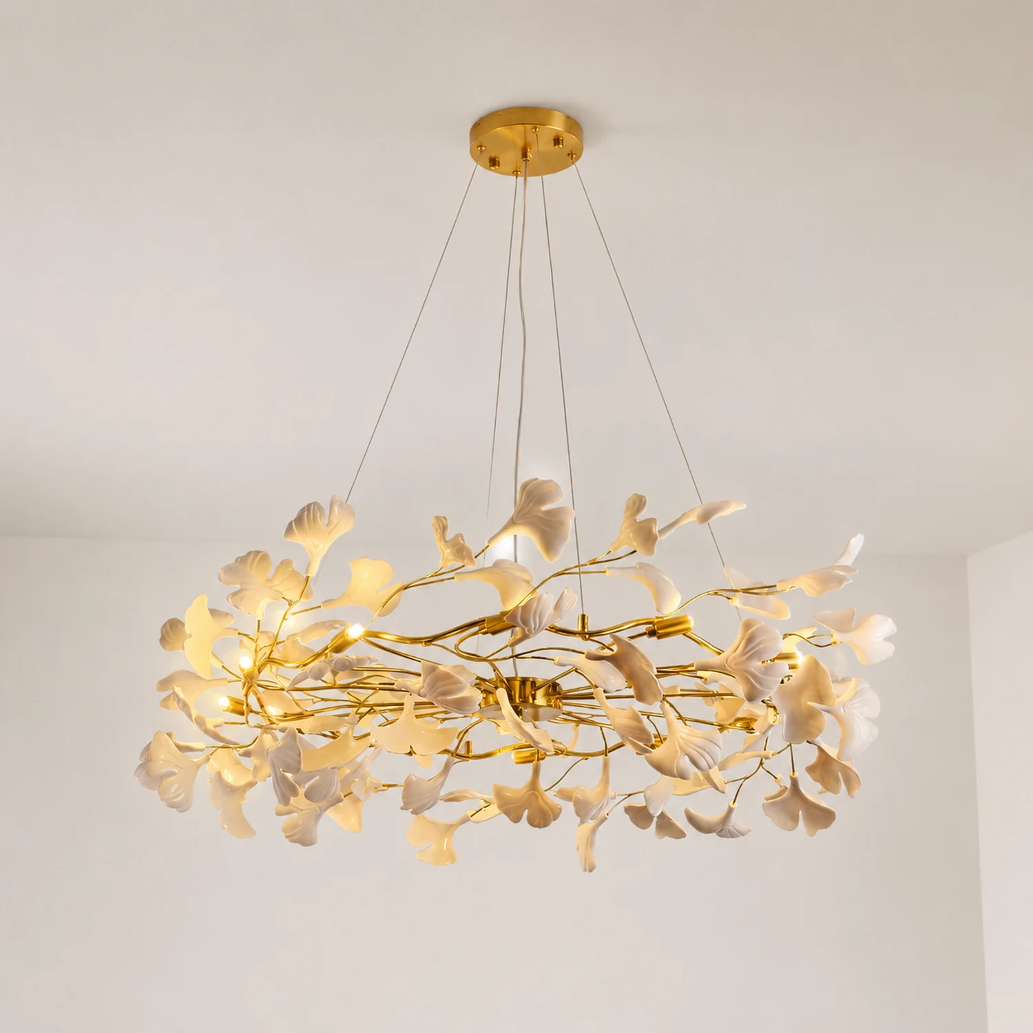 Gingko Chandelier P - Lumpaz