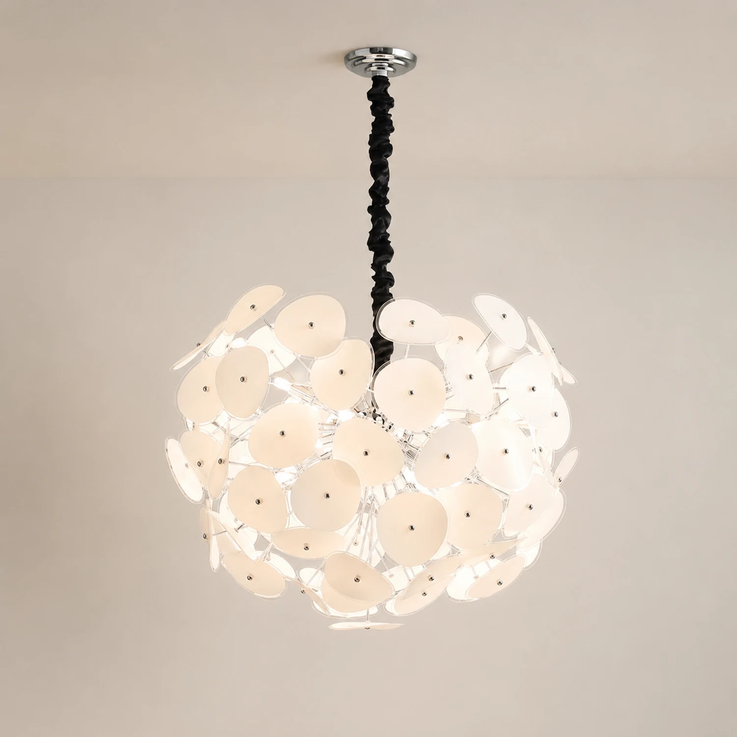 Poppy Glass Chandelier - Lumpaz