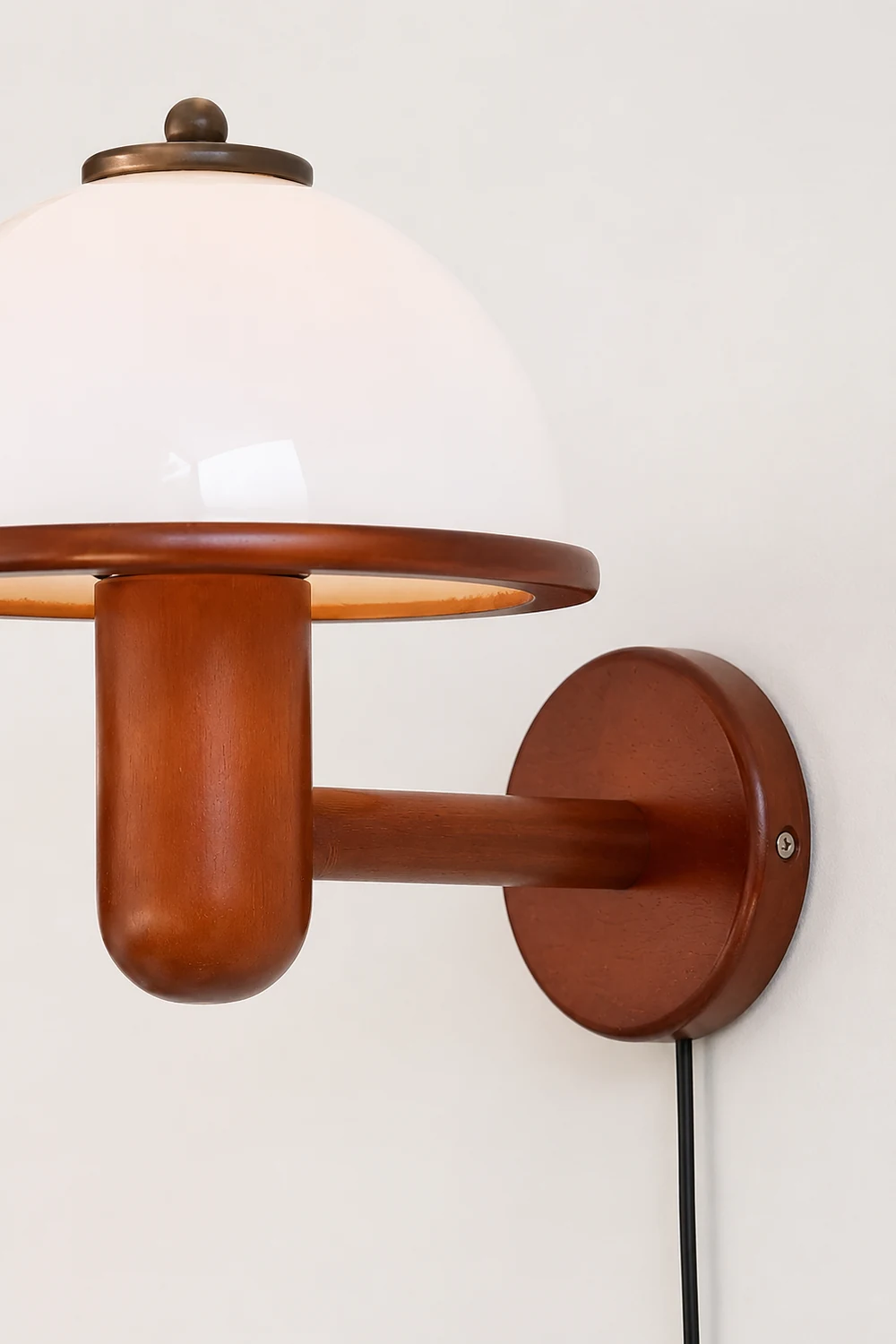 Mushroom Wood Wall Lamp - Lumpaz