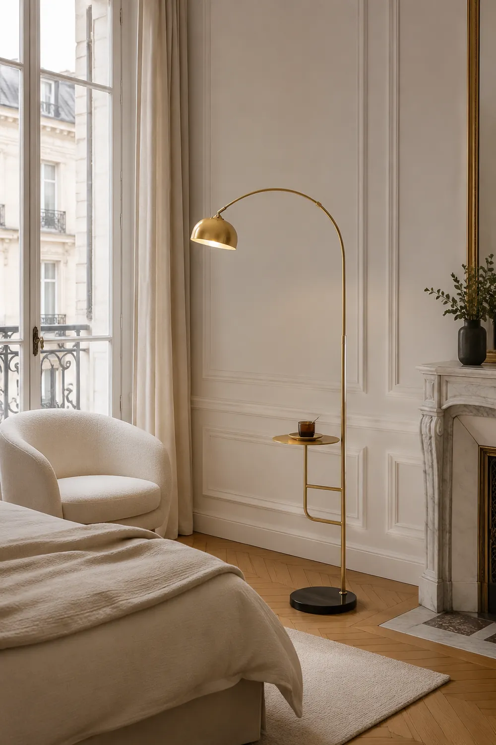 Arc Bell Floor Lamp - Lumpaz