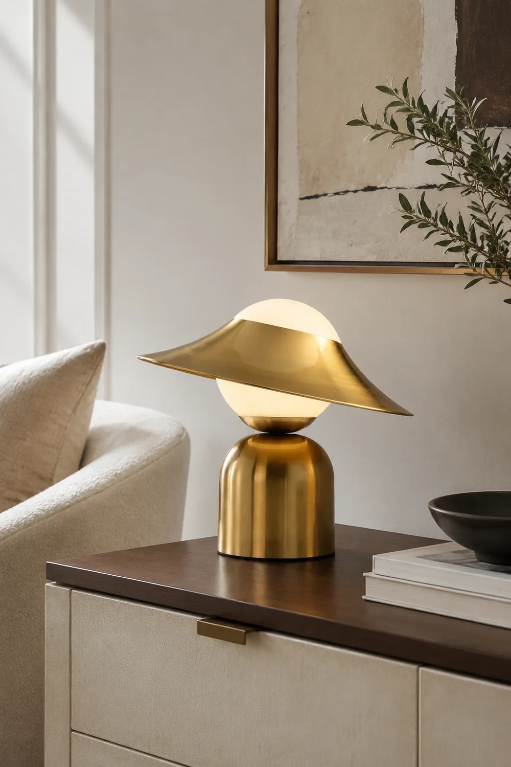Bonbon Disc Table Lamp - Lumpaz