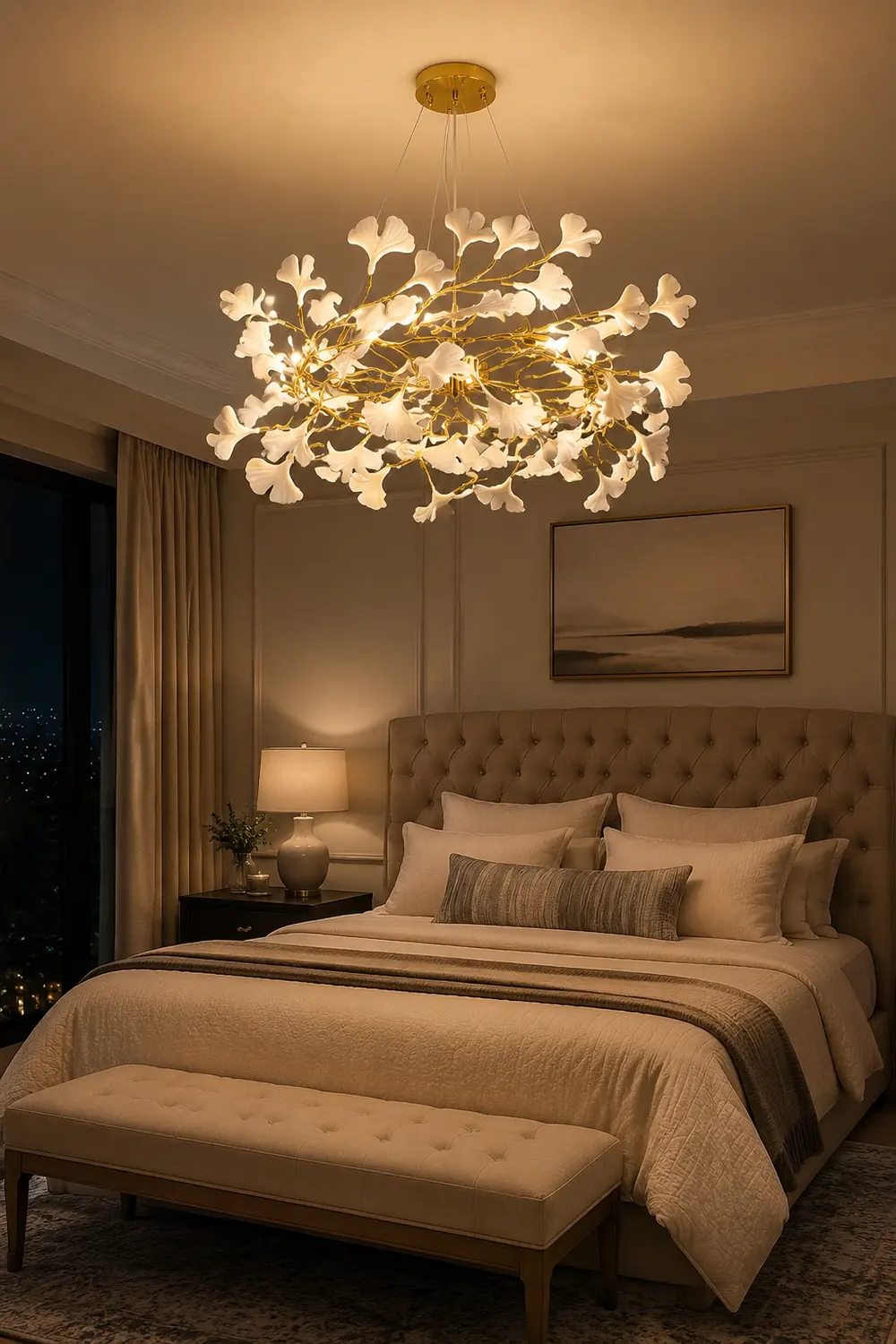 Gingko Chandelier P - Lumpaz