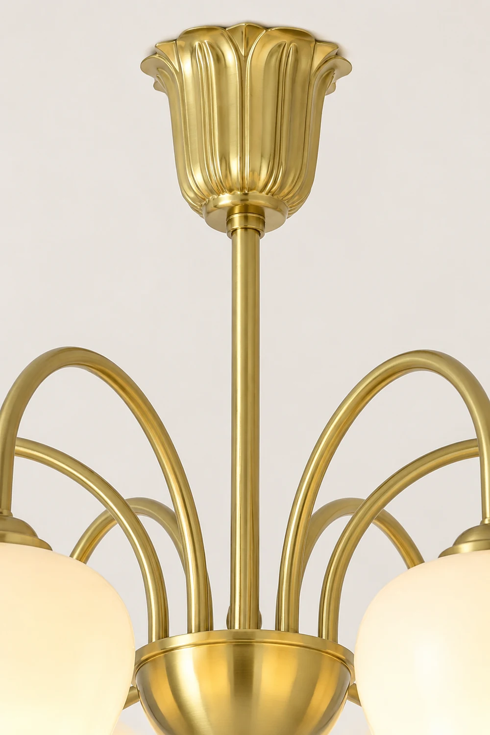 Orchids Brass Chandelier - Lumpaz