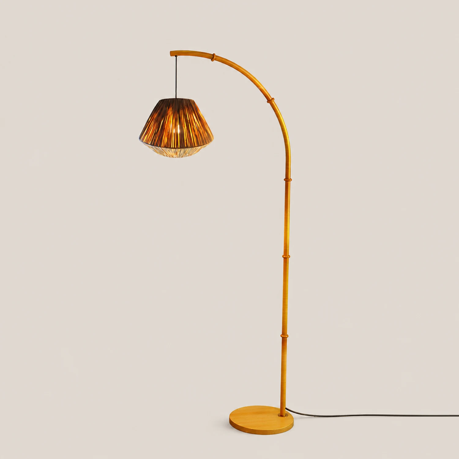 Bamboo Pole Floor Lamp - Lumpaz
