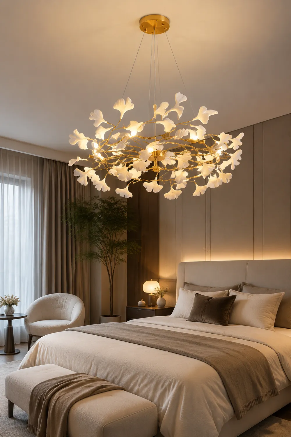 Gingko Chandelier P - Lumpaz
