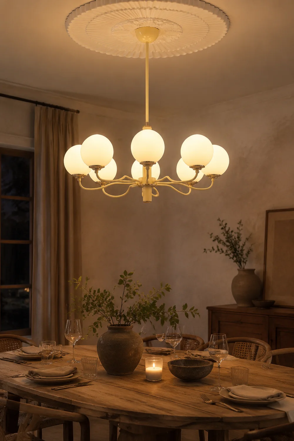 Radiant Globe Chandelier - Lumpaz