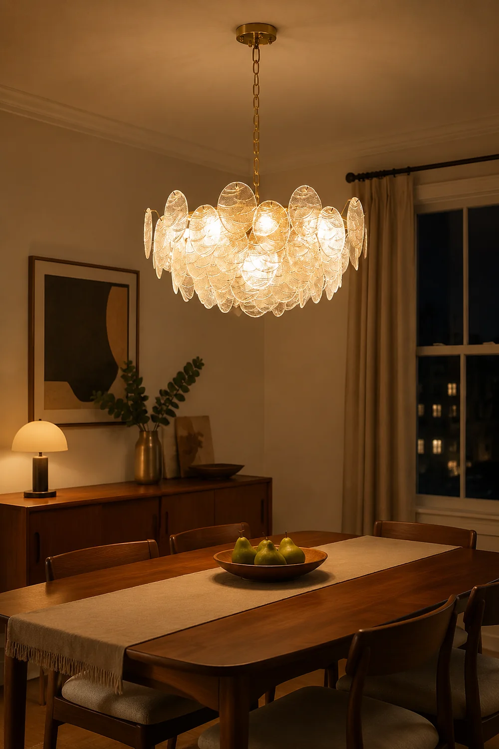Victorian Disc Chandelier - Lumpaz