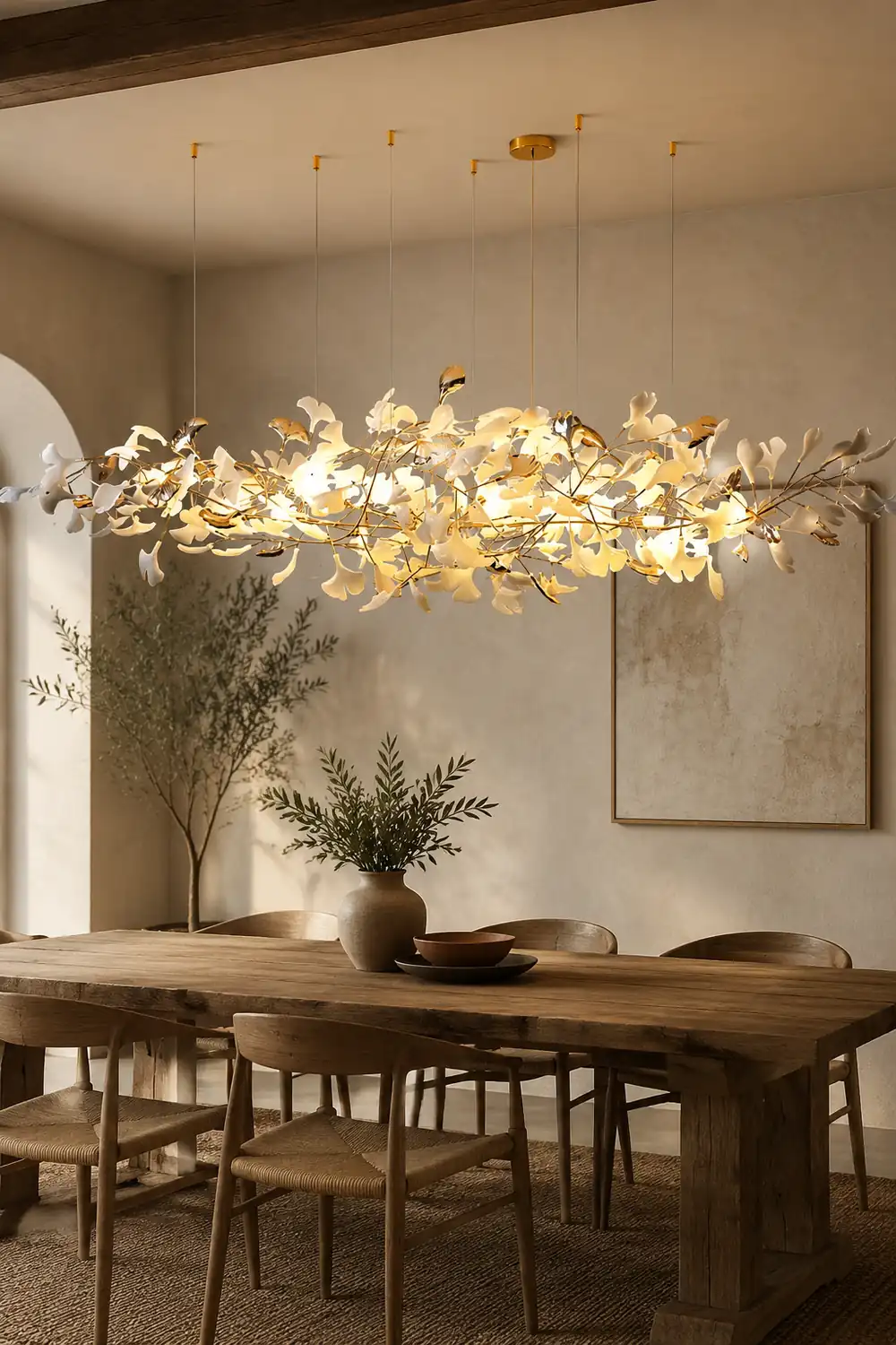 Ginkgo Cloud Chandelier - Lumpaz
