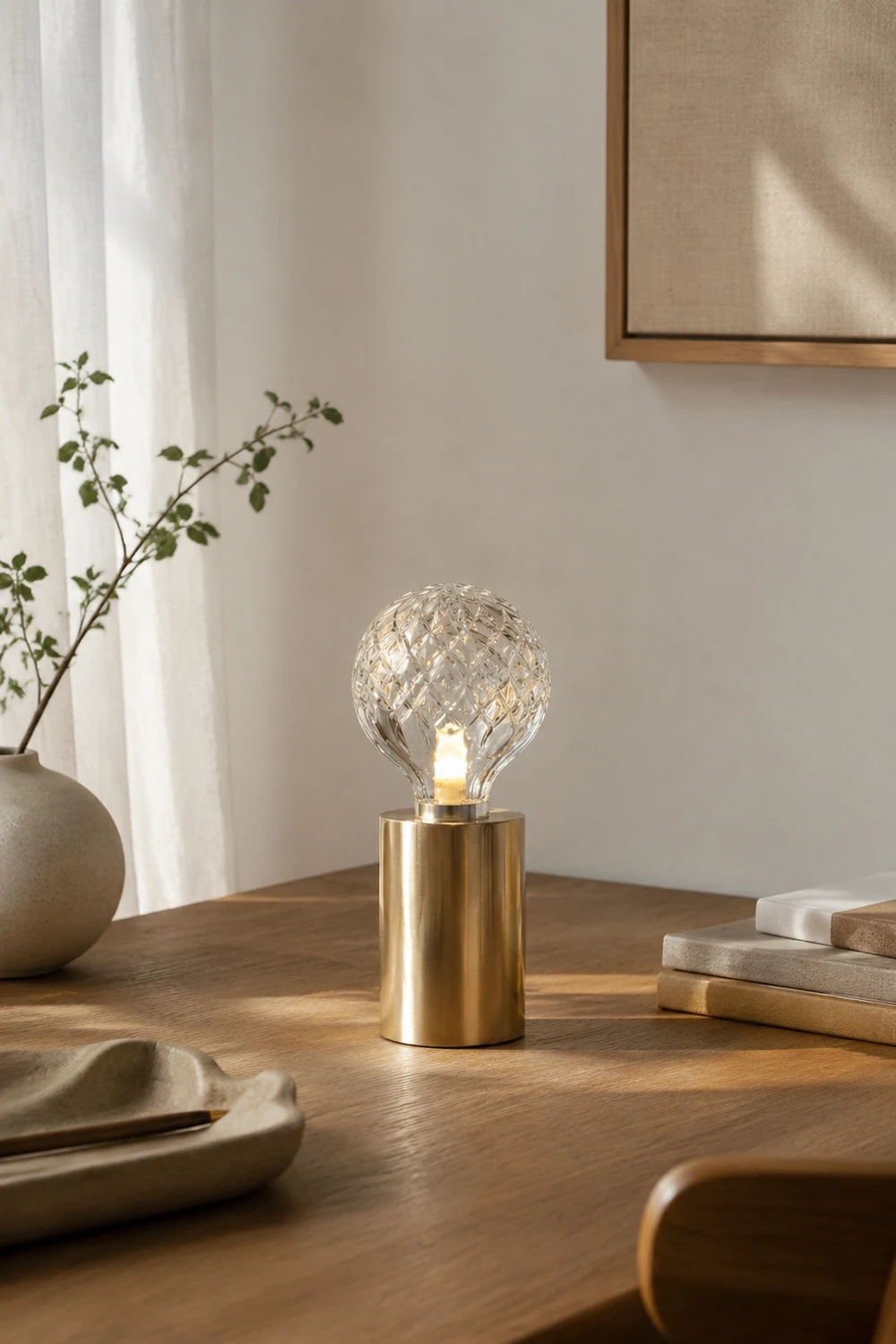 Crystal Bulb Table Lamp - Lumpaz