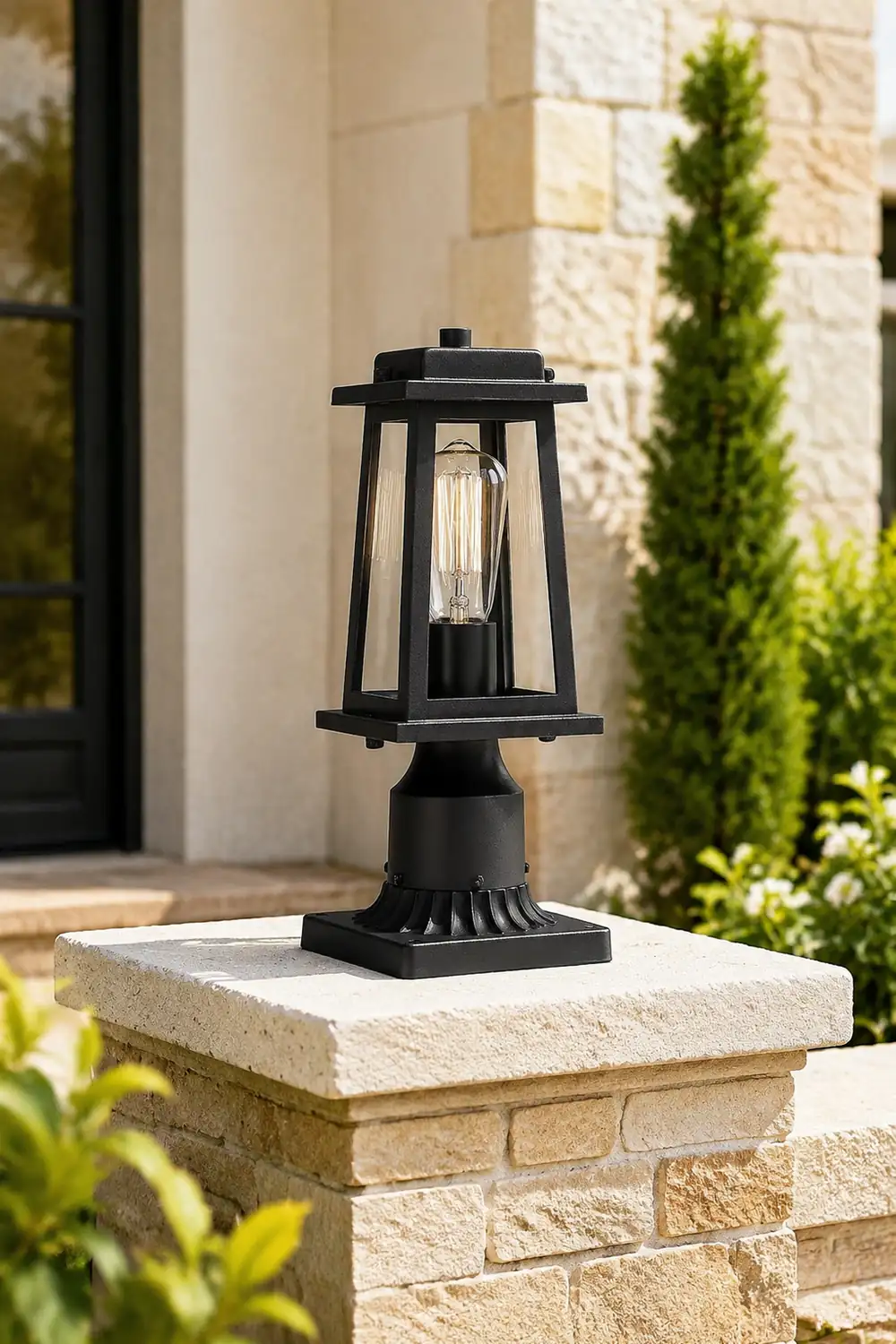 Outdoor Lantern Post Lights - Lumpaz