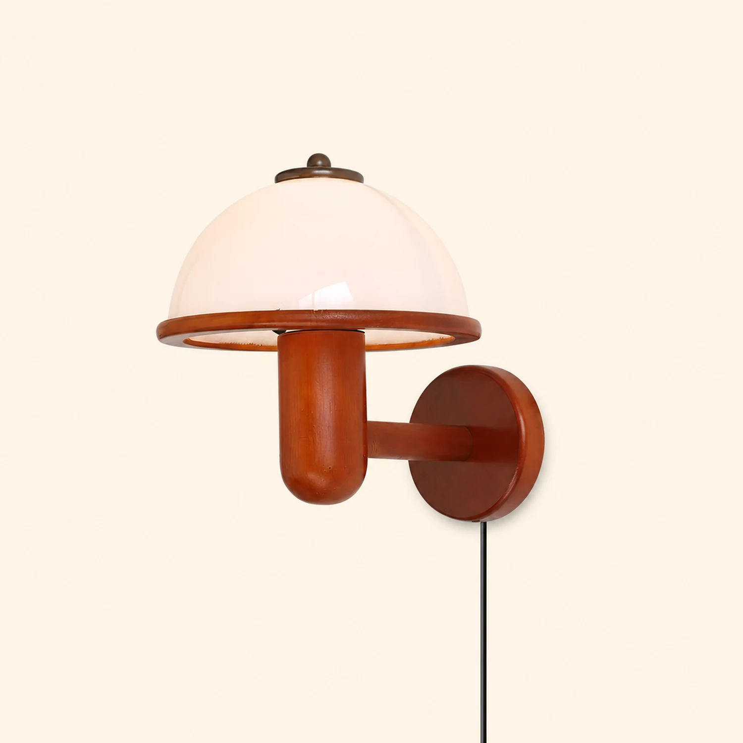 Mushroom Wood Wall Lamp - Lumpaz