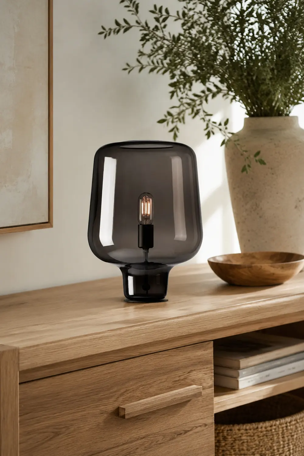 Teutonic Glass Table Lamp - Lumpaz