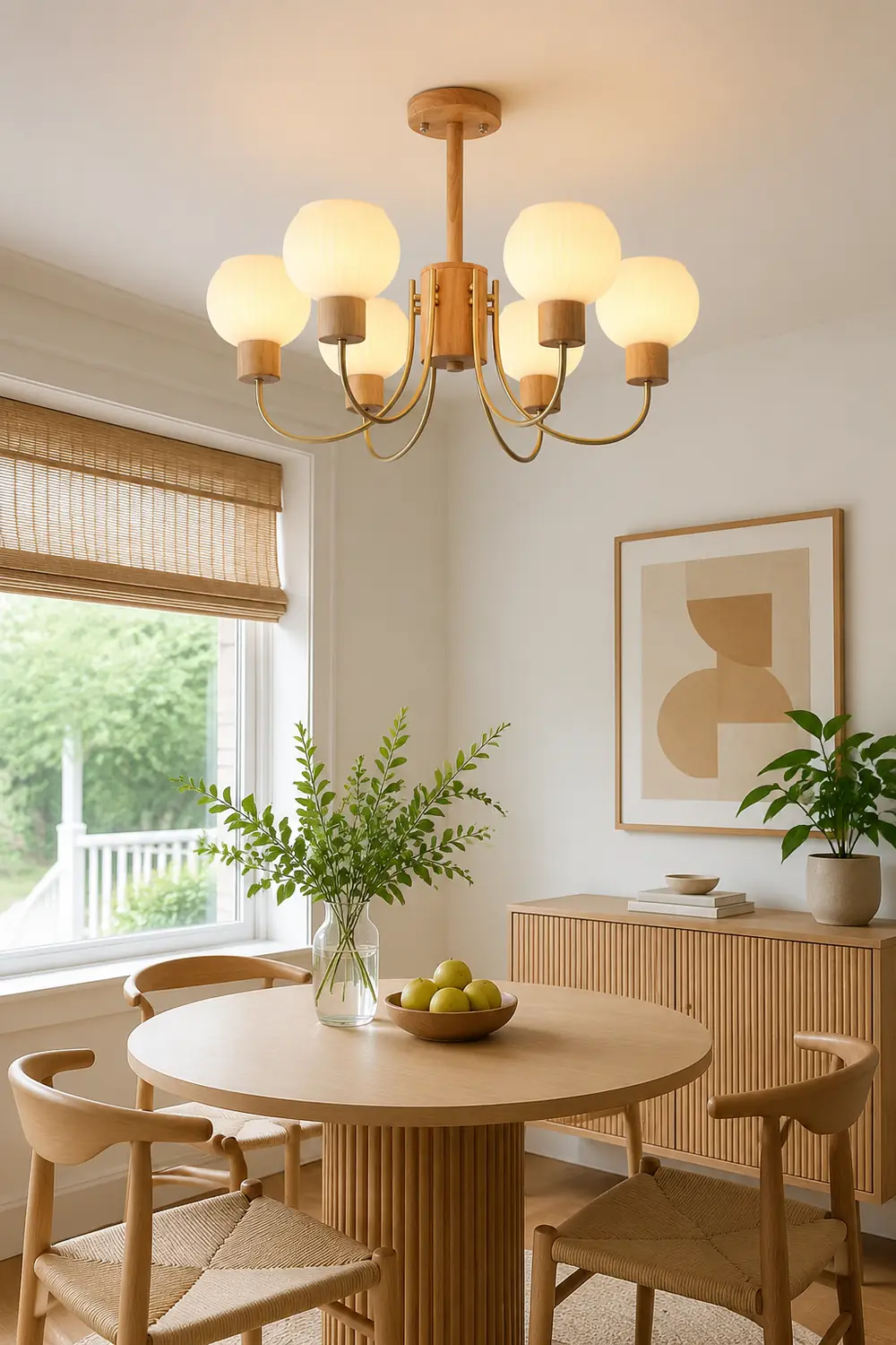 Donnelly Wooden Chandelier - Lumpaz