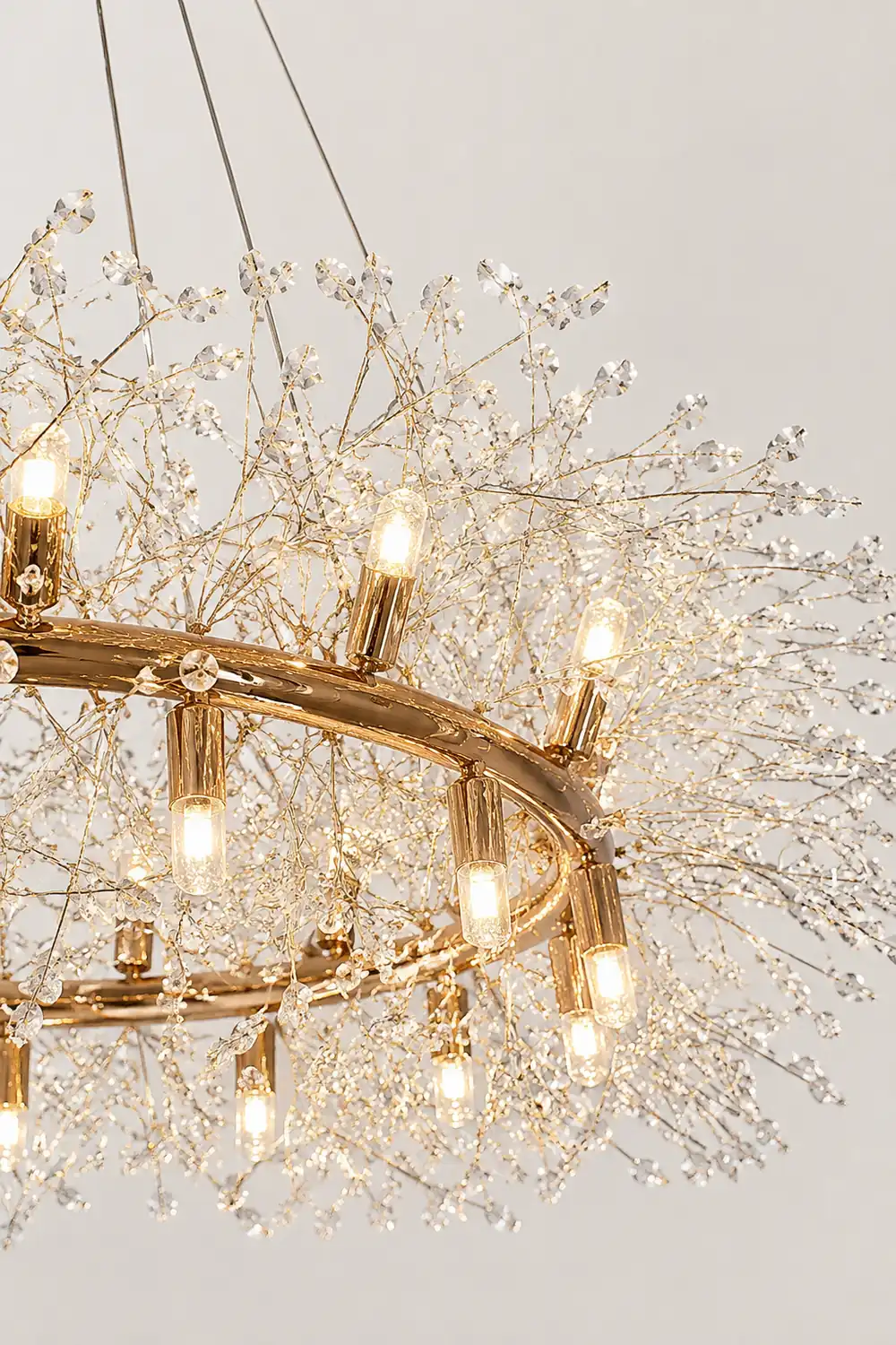 Dandelion Round Chandelier - Lumpaz
