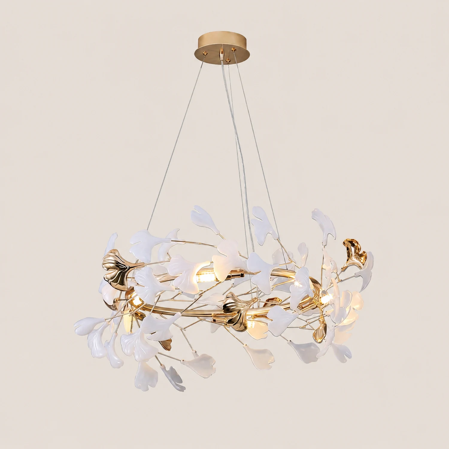 Gingko Chandelier T - Lumpaz